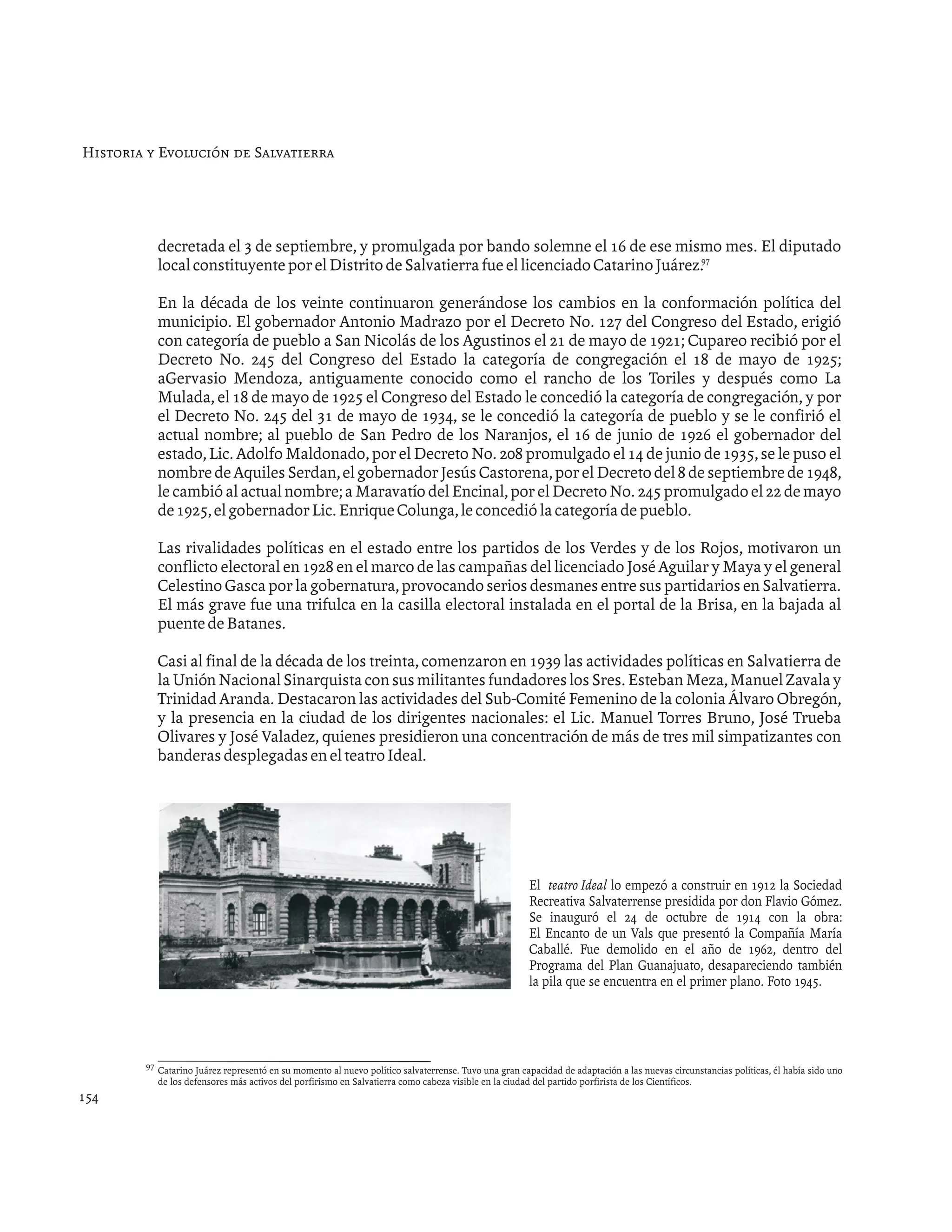 Historia de salvatierra