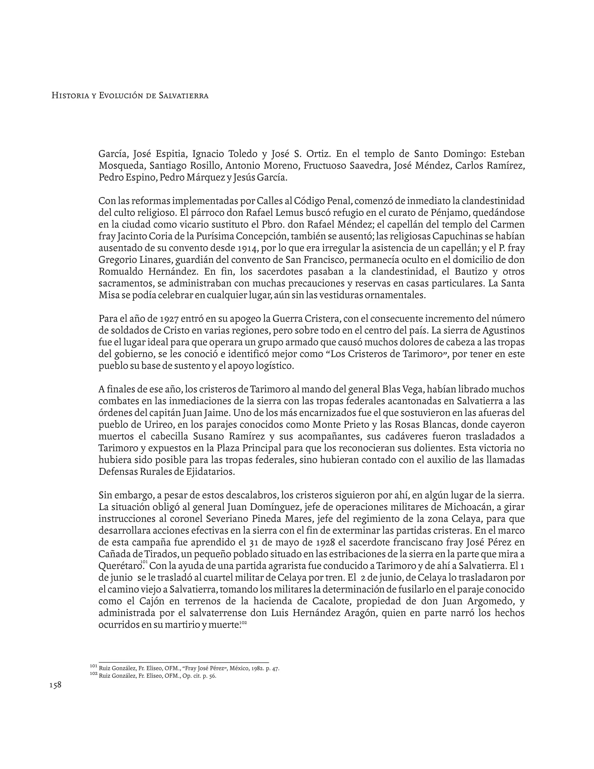 Historia de salvatierra