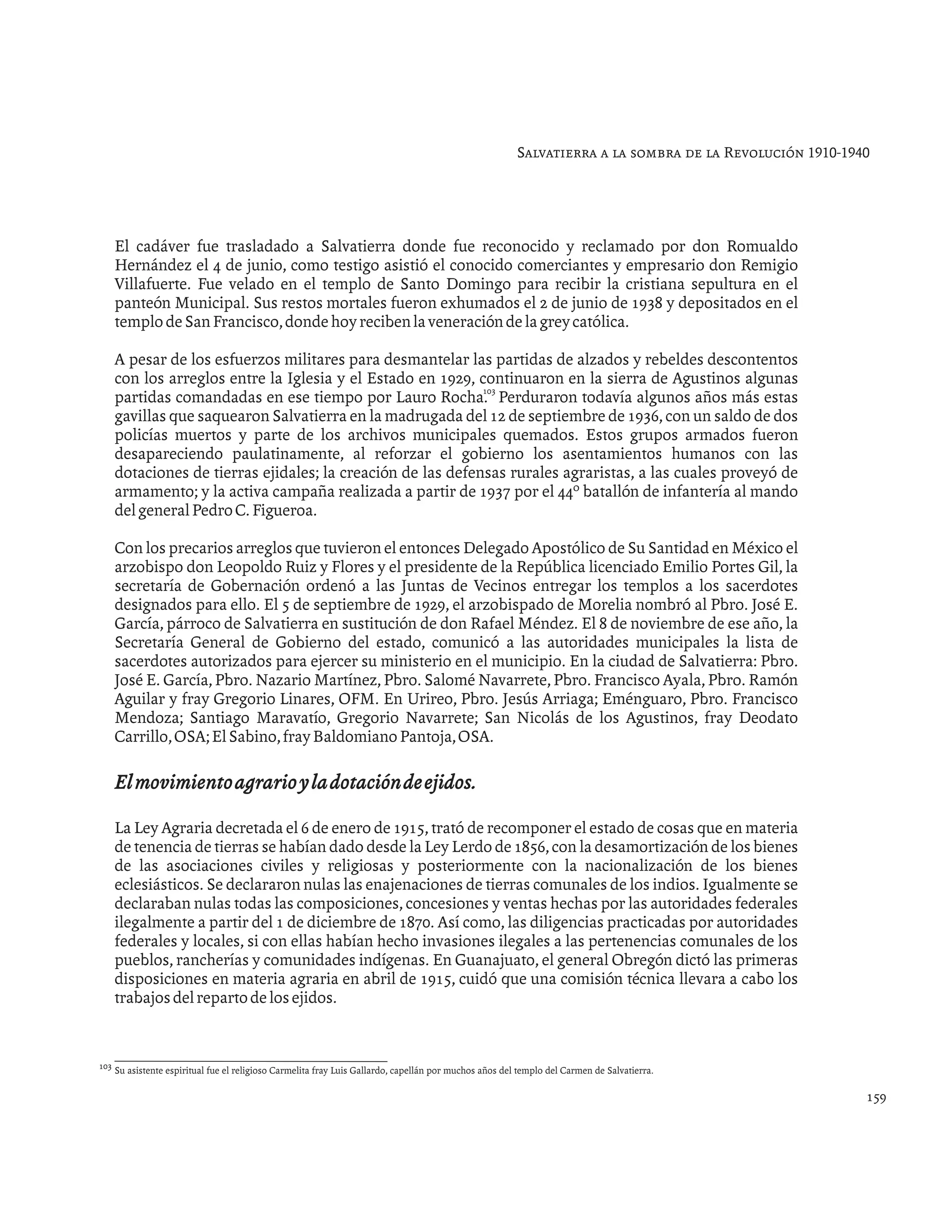 Historia de salvatierra