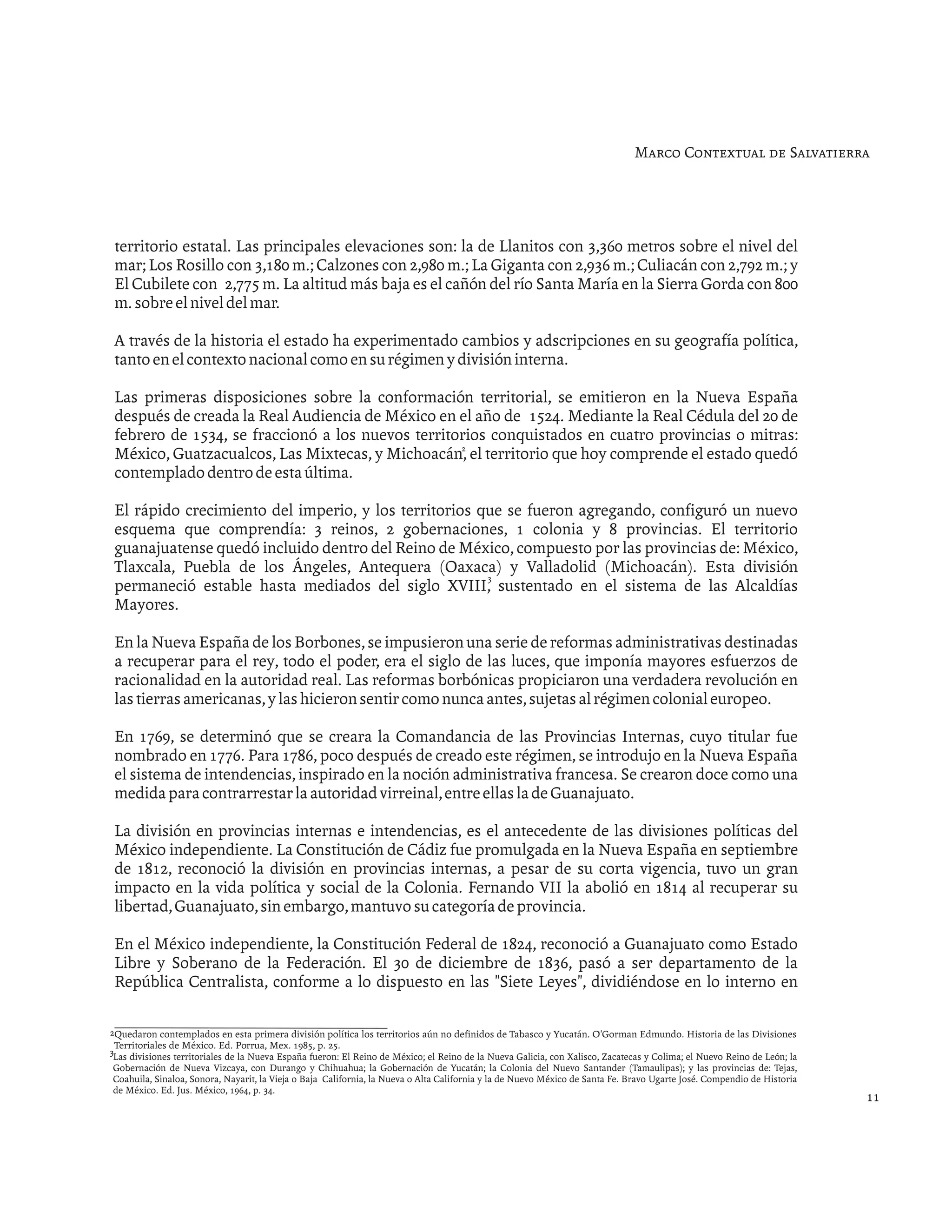 Historia de salvatierra