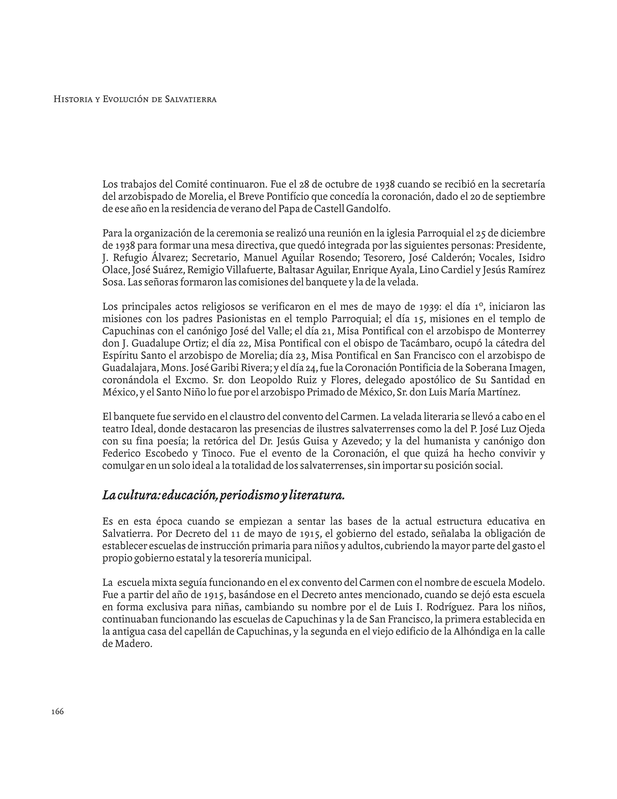 Historia de salvatierra