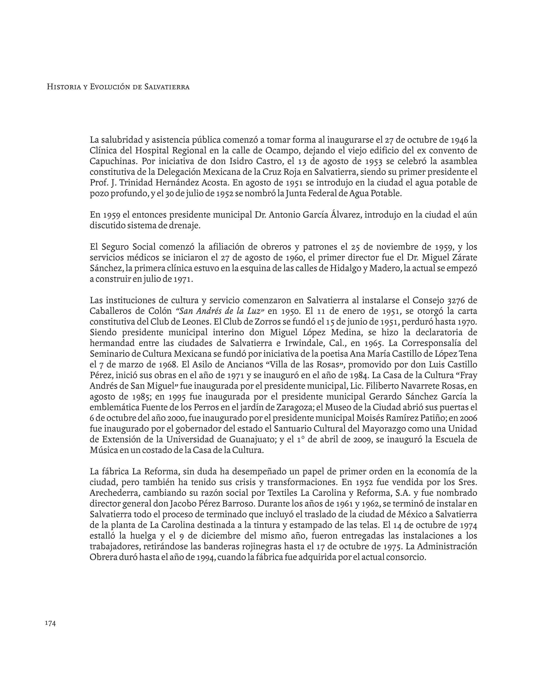 Historia de salvatierra