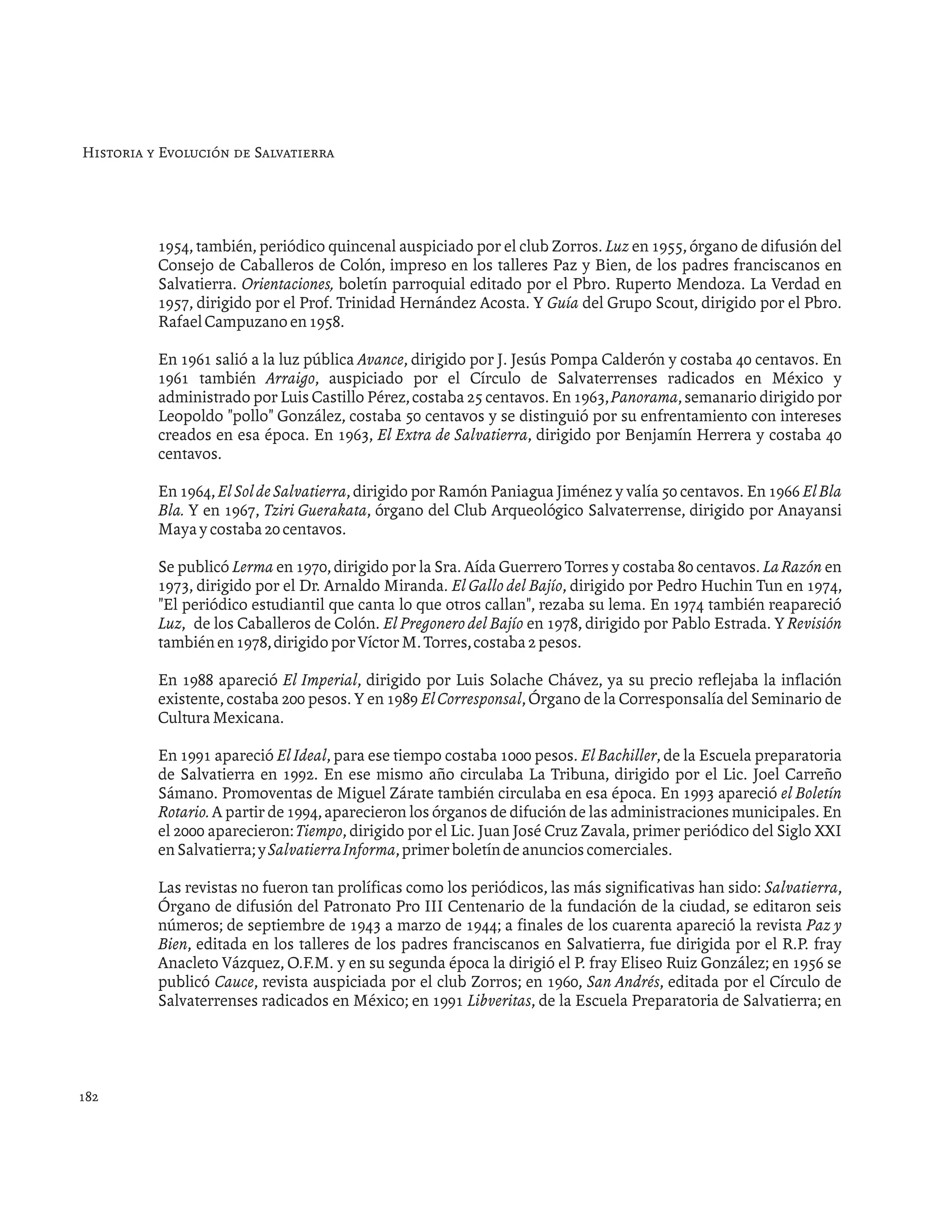 Historia de salvatierra