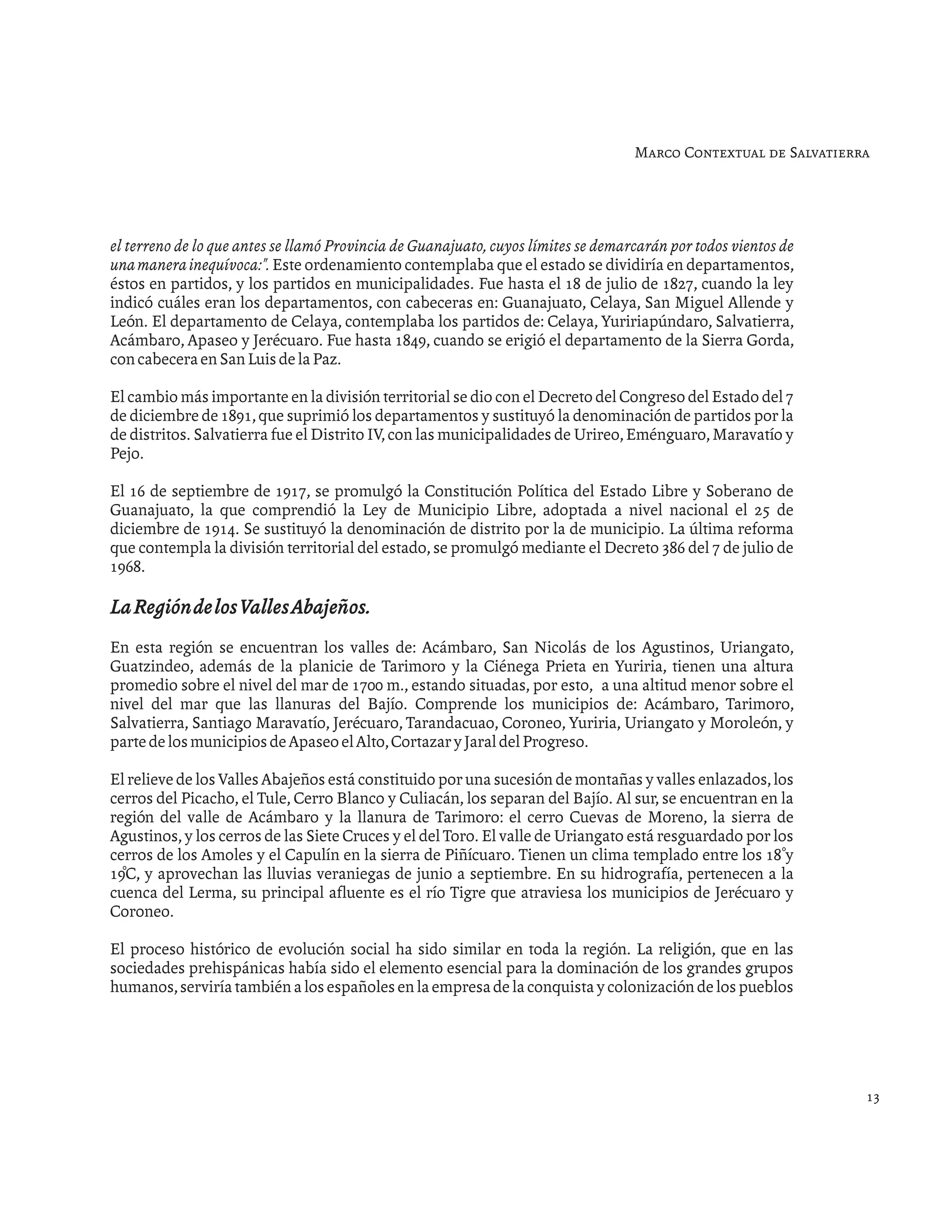 Historia de salvatierra