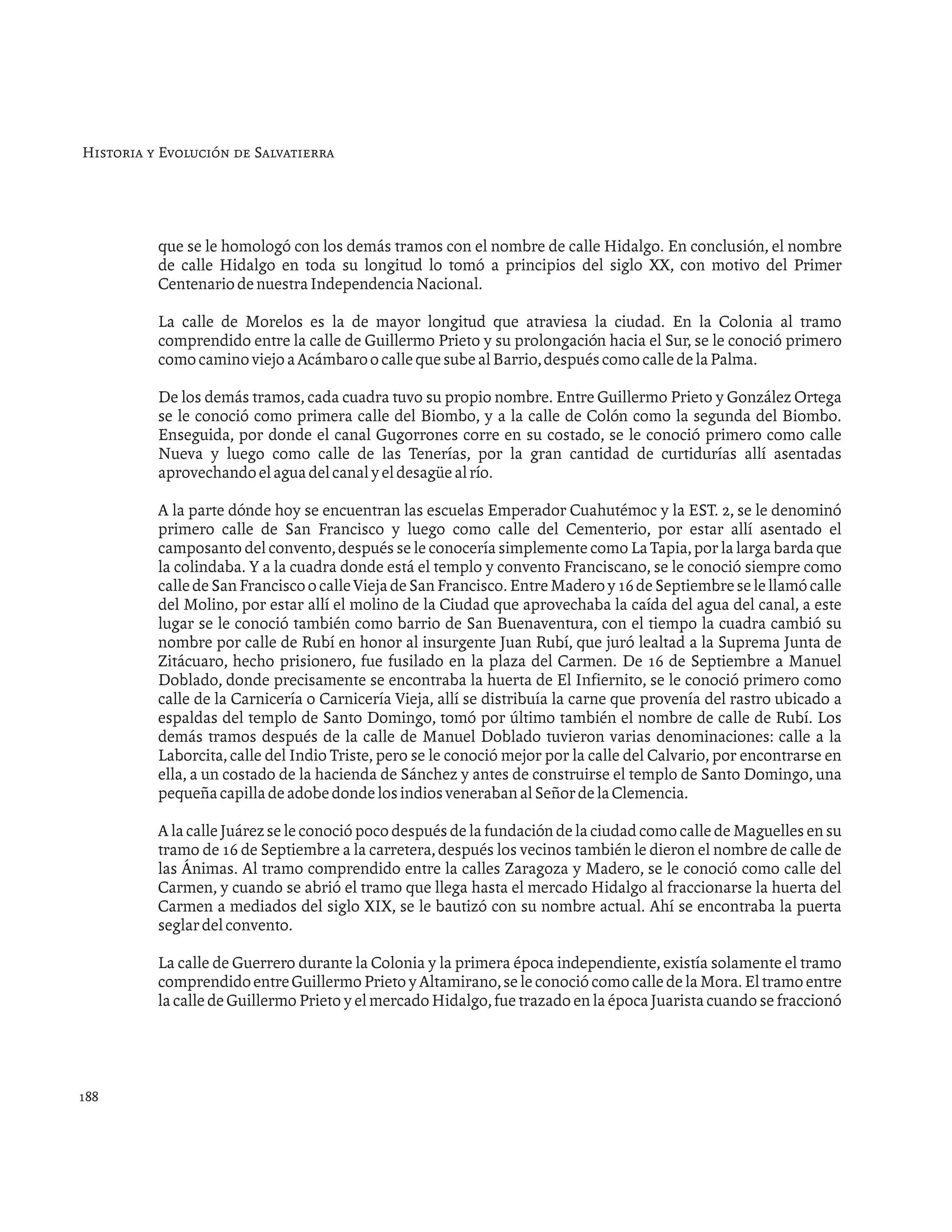 Historia de salvatierra