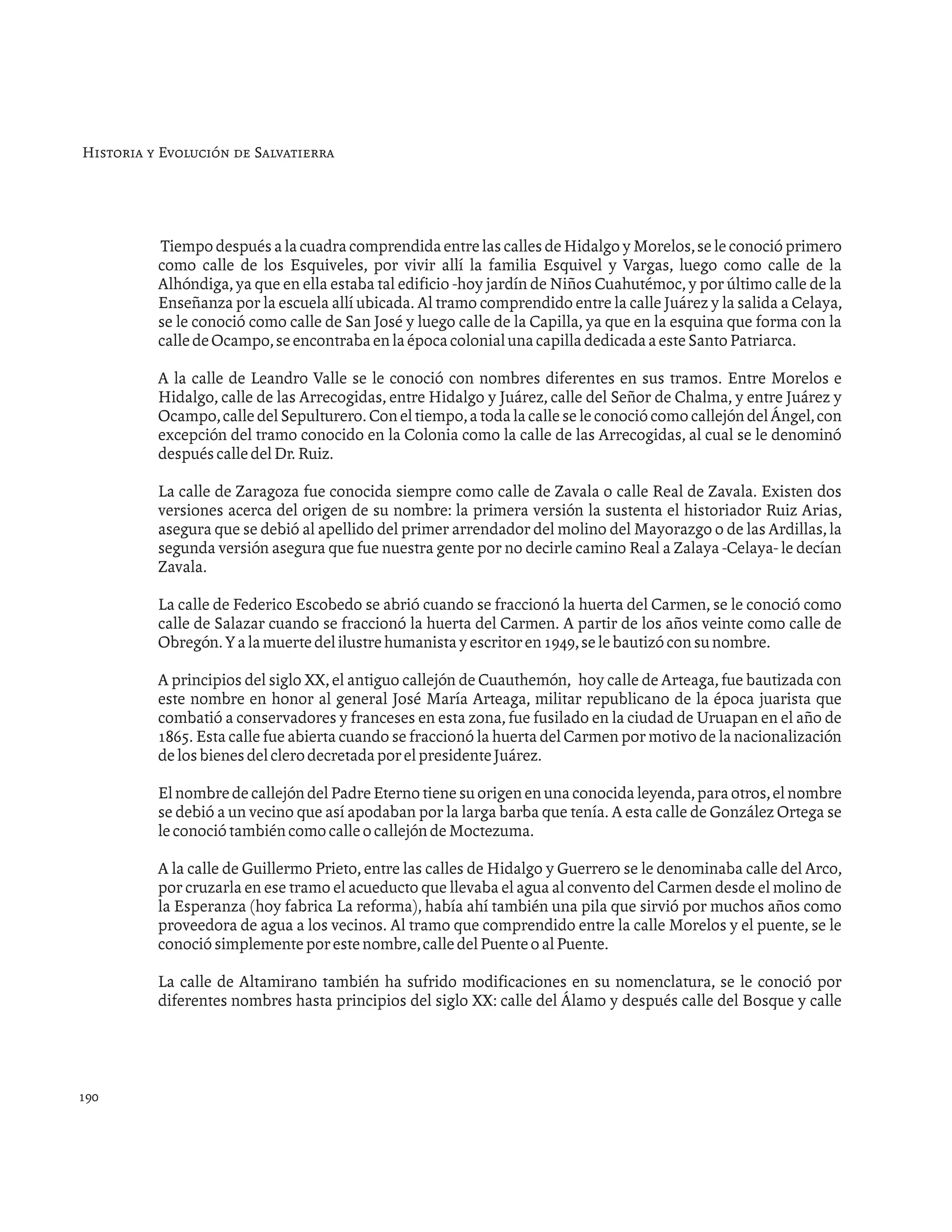 Historia de salvatierra