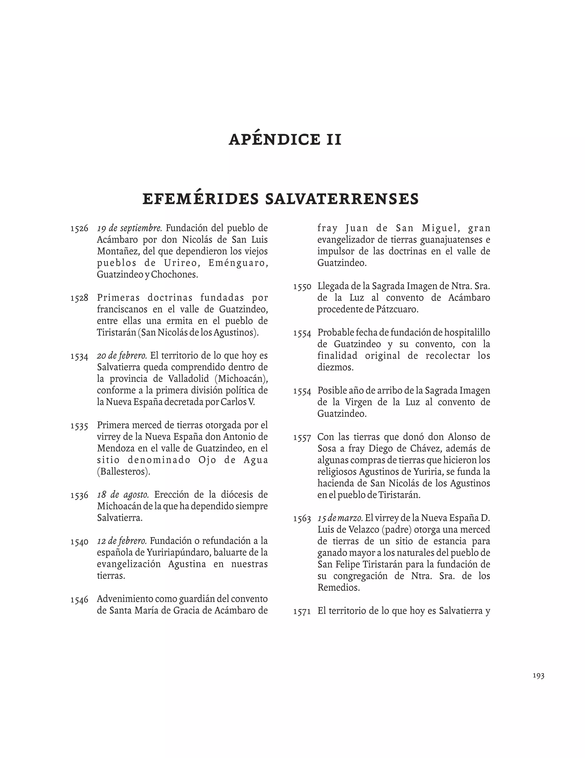 Historia de salvatierra