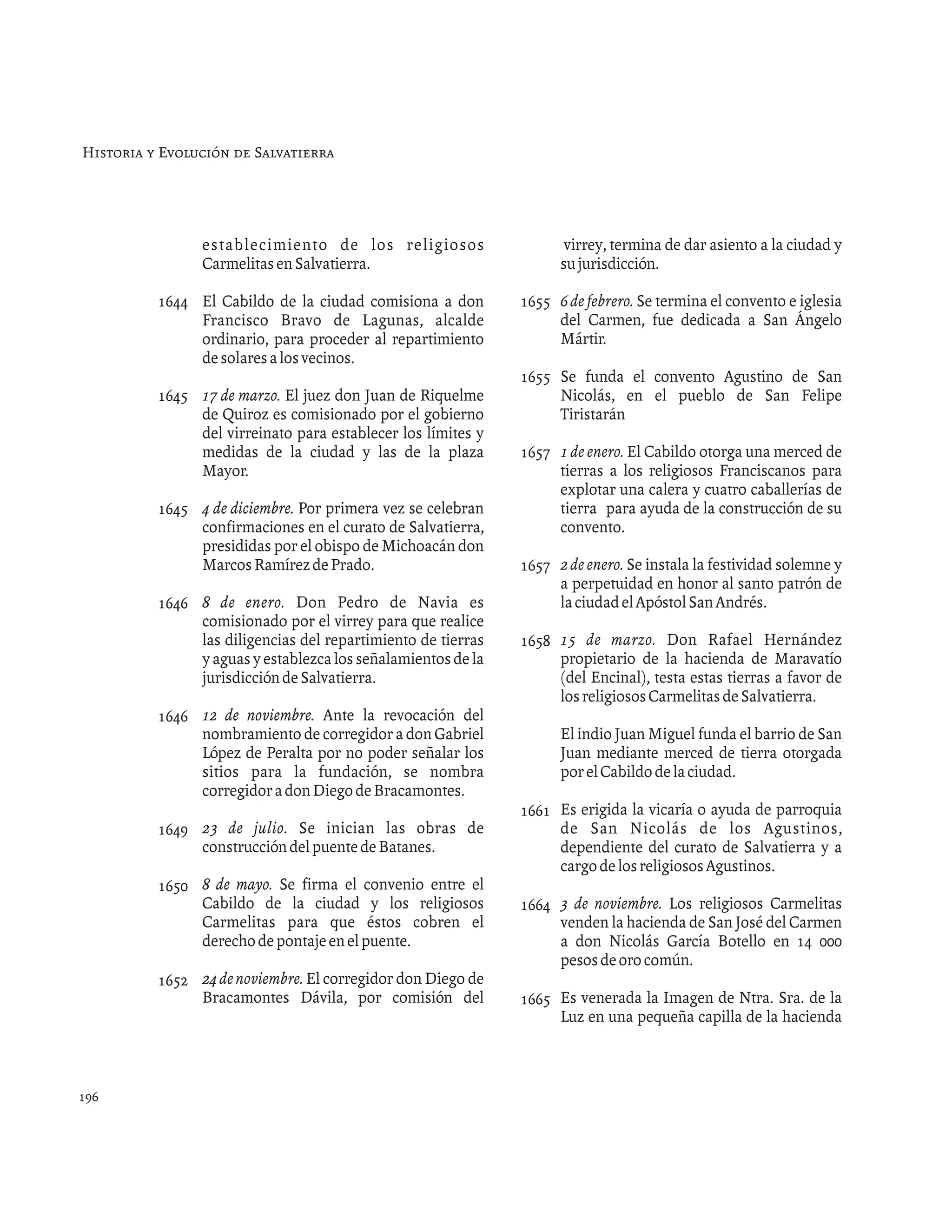 Historia de salvatierra