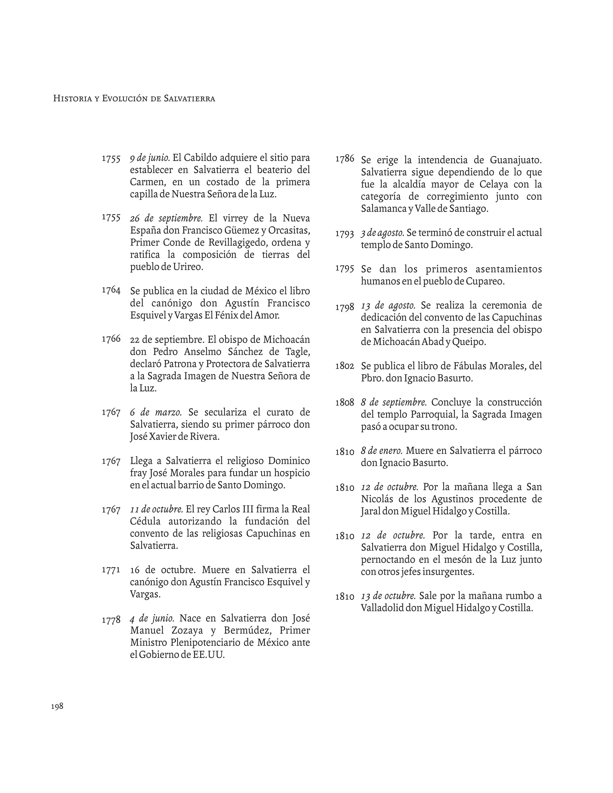 Historia de salvatierra