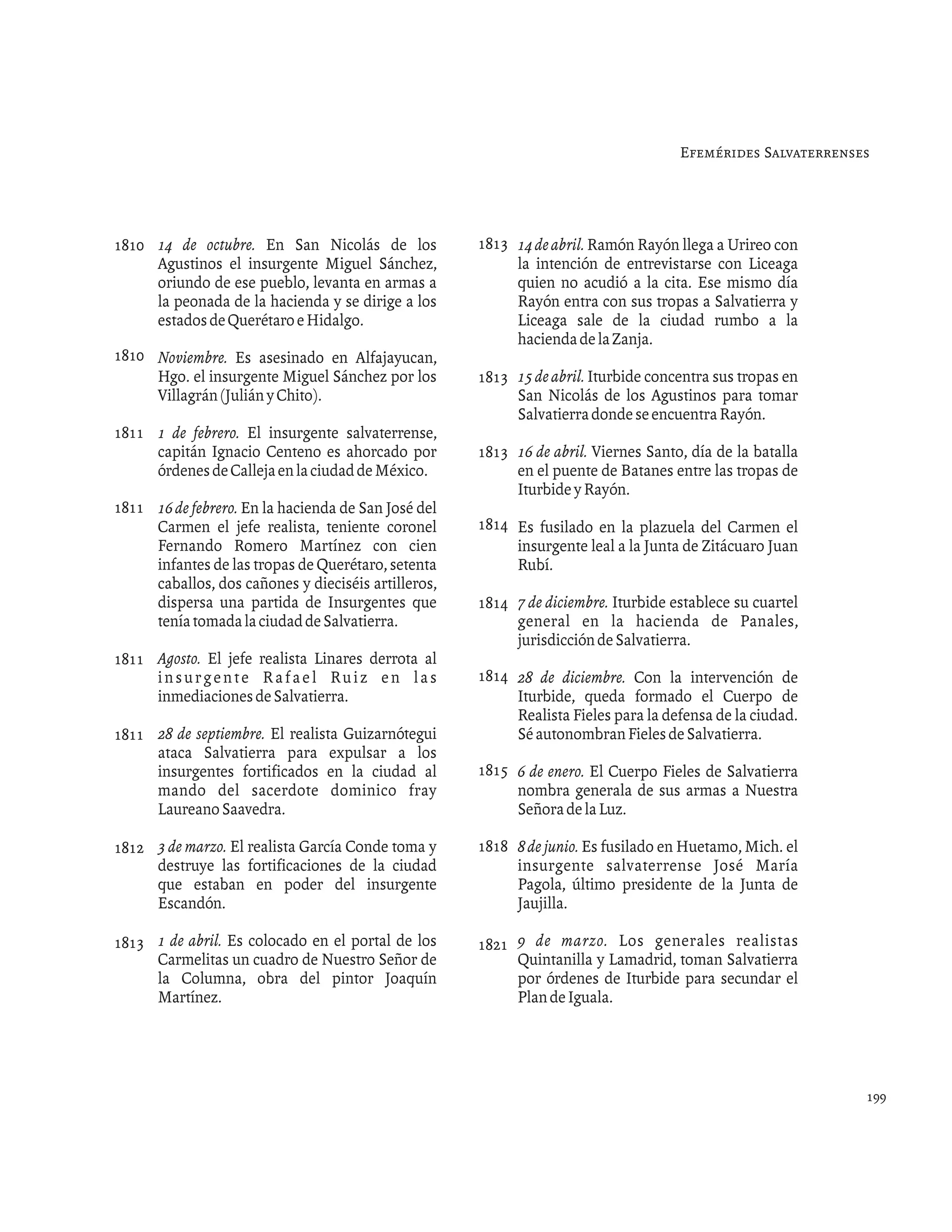 Historia de salvatierra