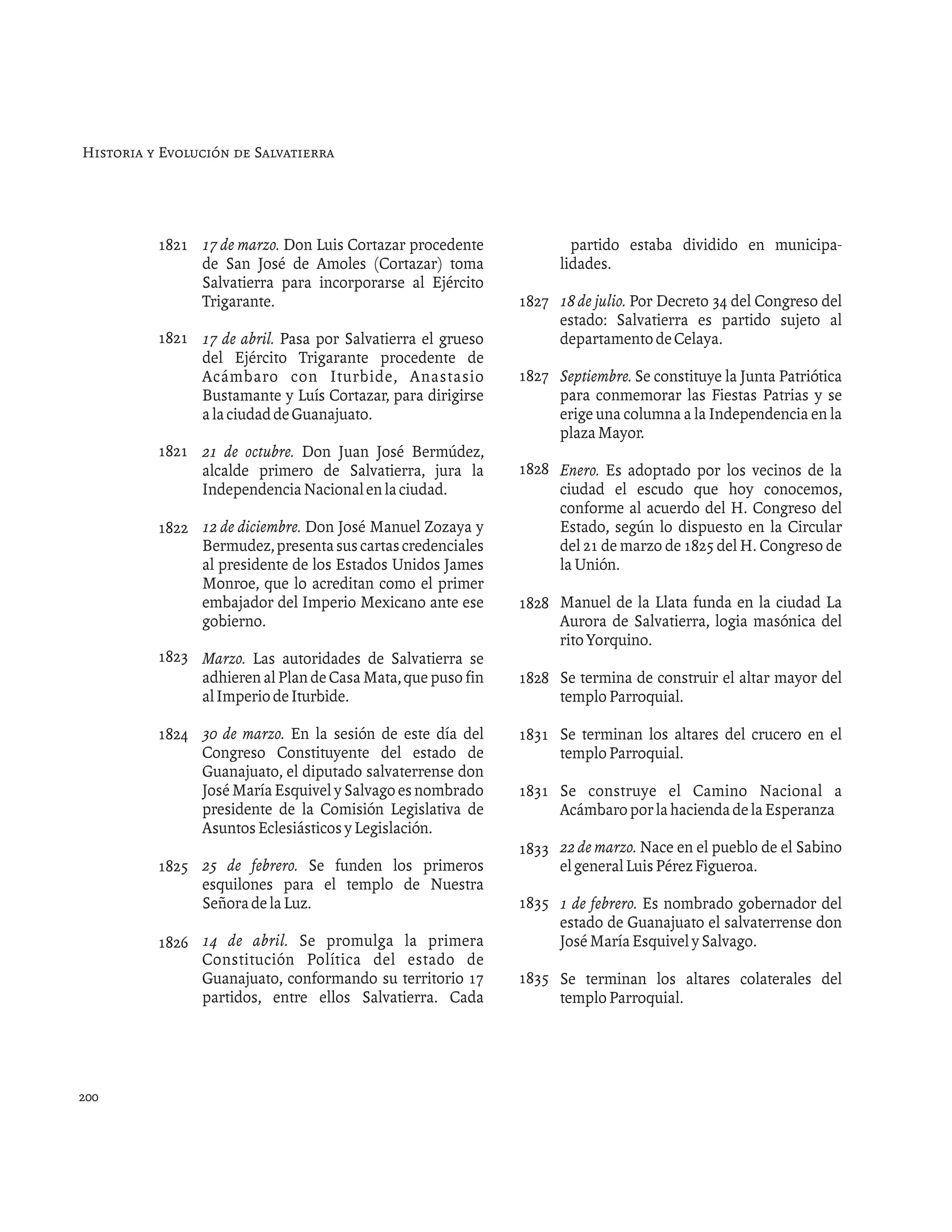 Historia de salvatierra