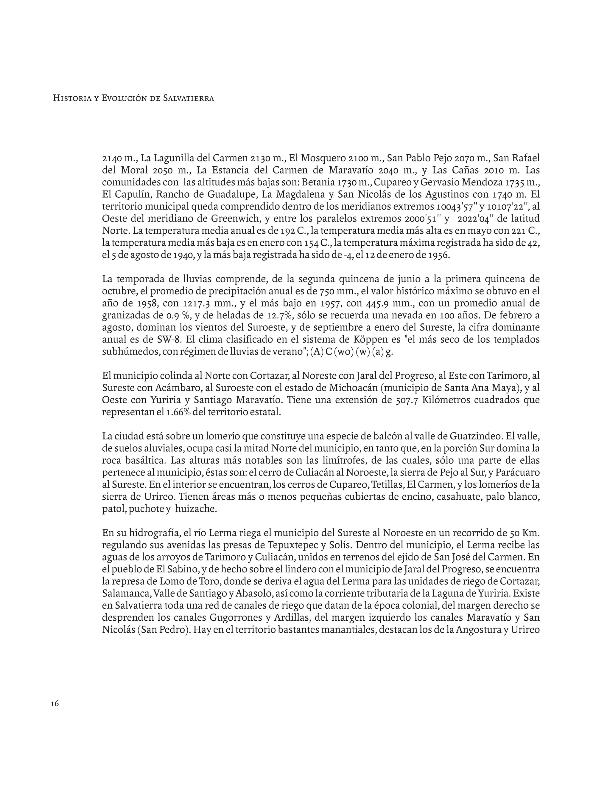 Historia de salvatierra