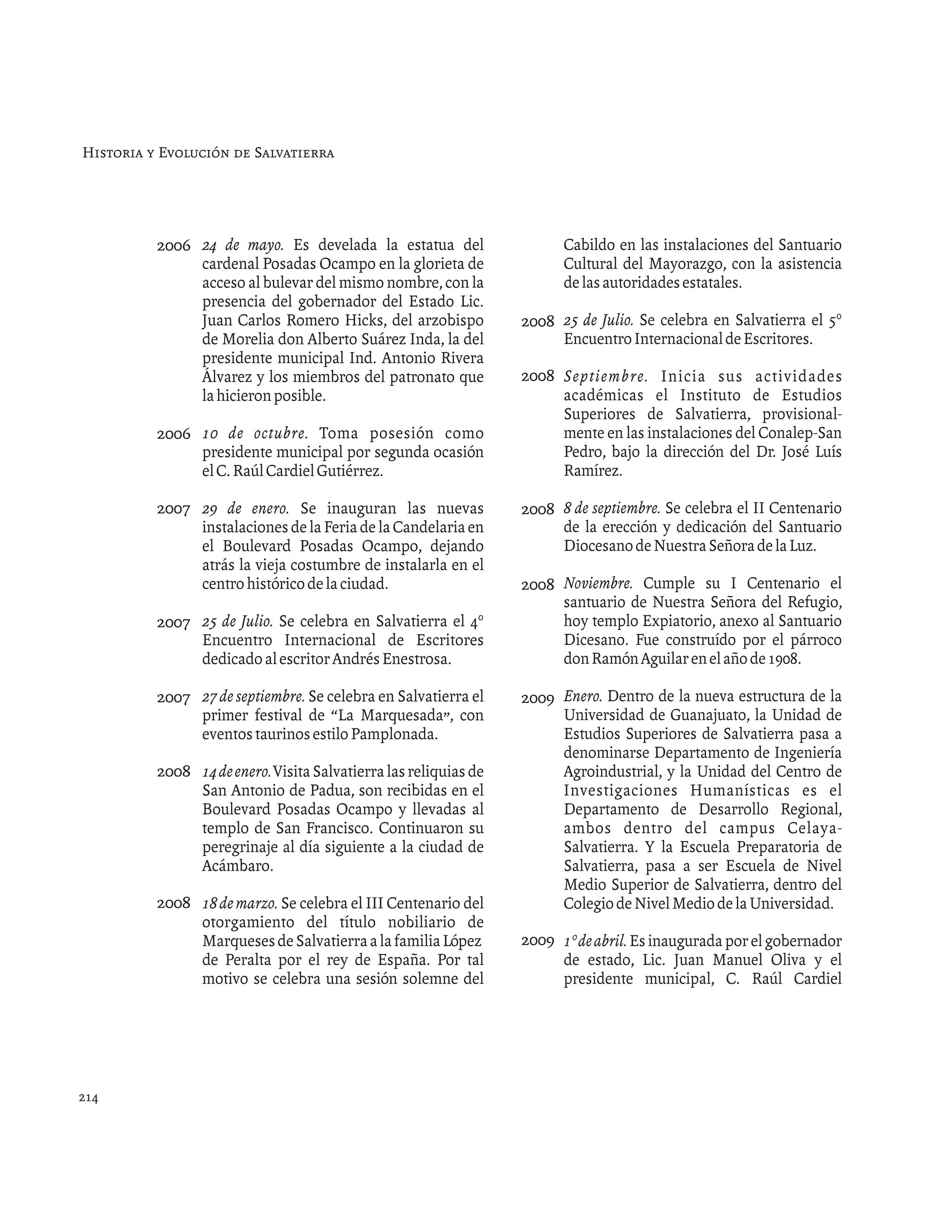 Historia de salvatierra