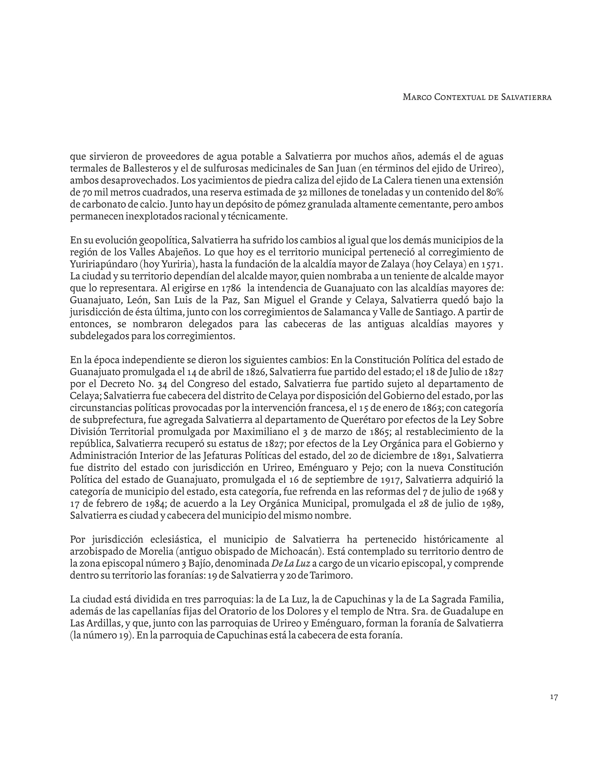 Historia de salvatierra