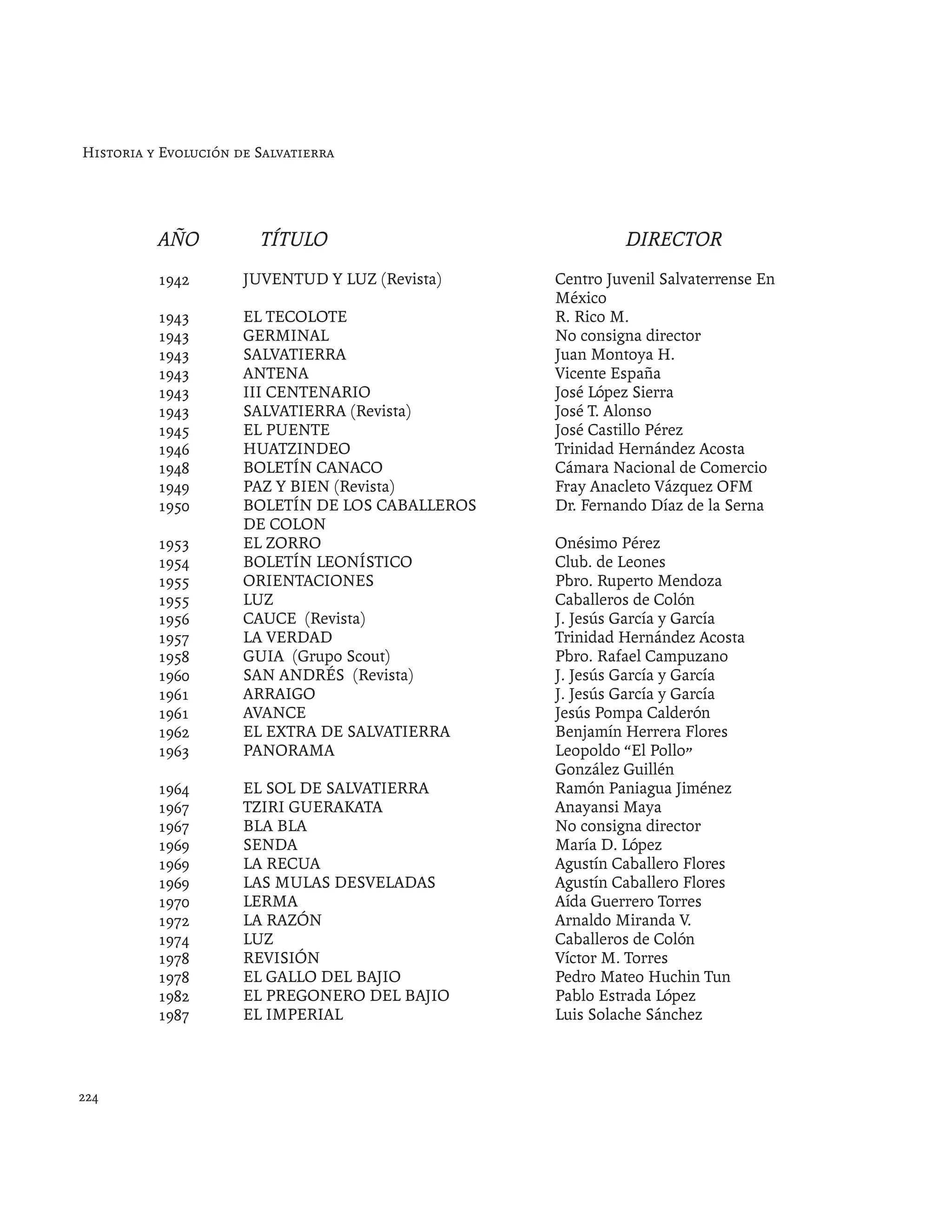 Historia de salvatierra