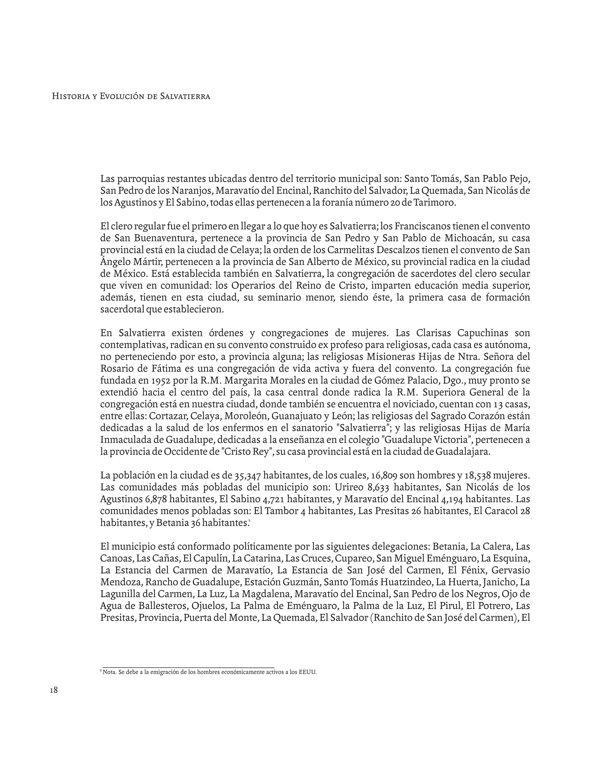 Historia de salvatierra