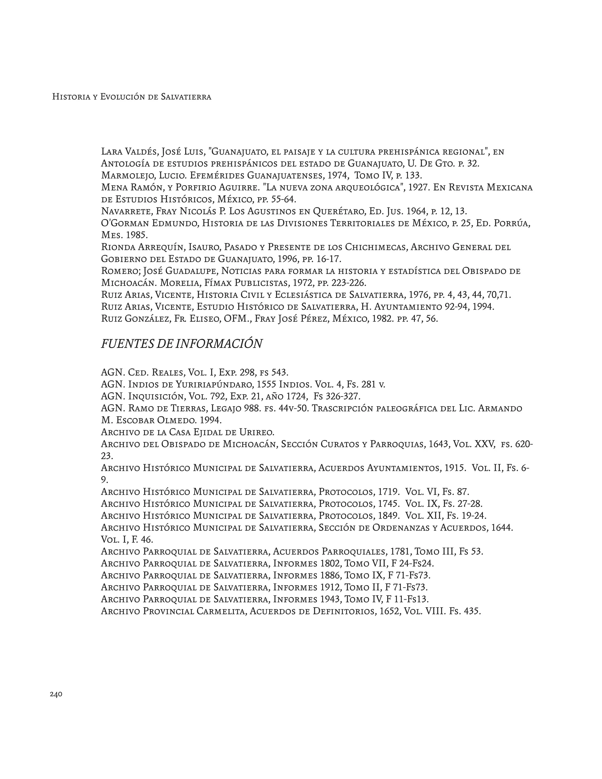 Historia de salvatierra