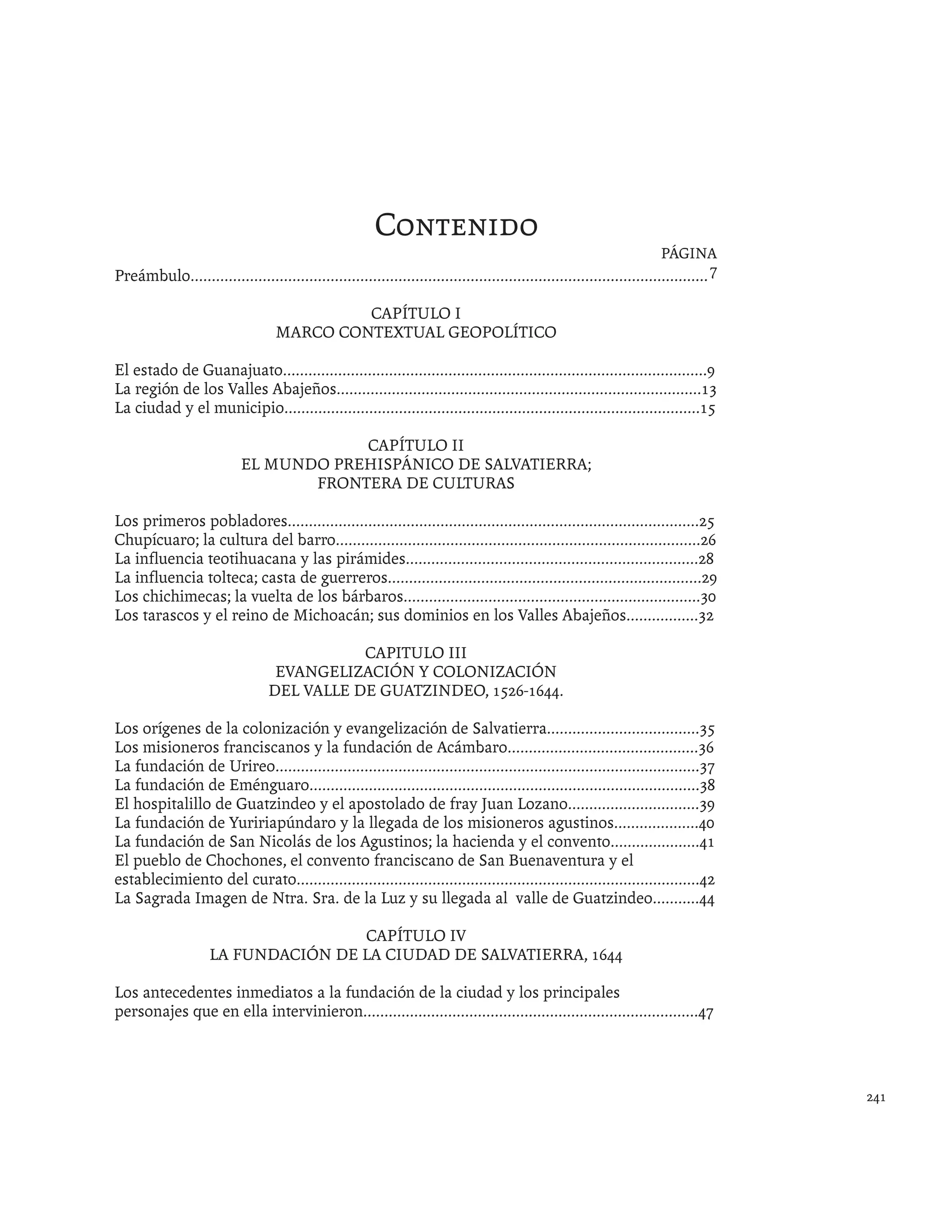 Historia de salvatierra