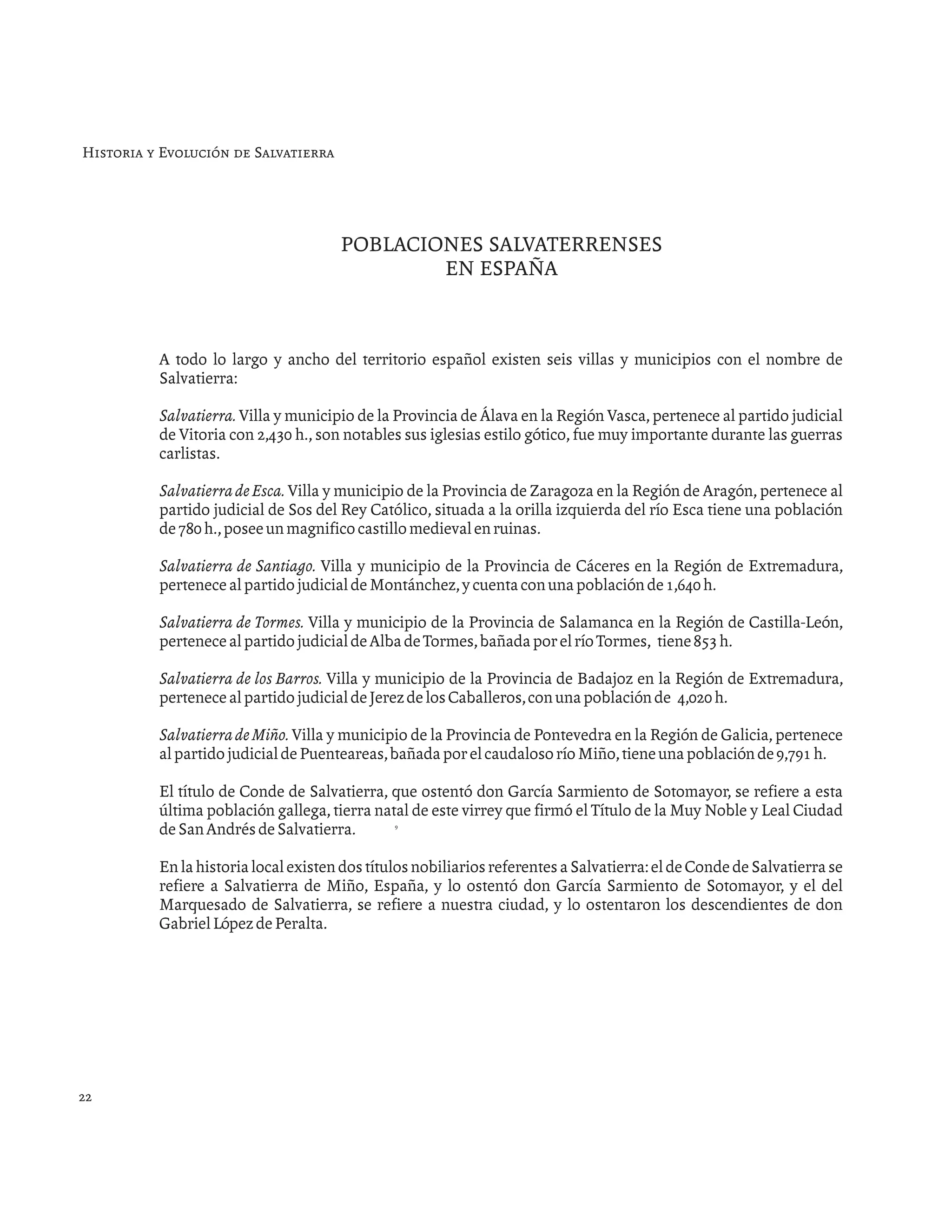 Historia de salvatierra