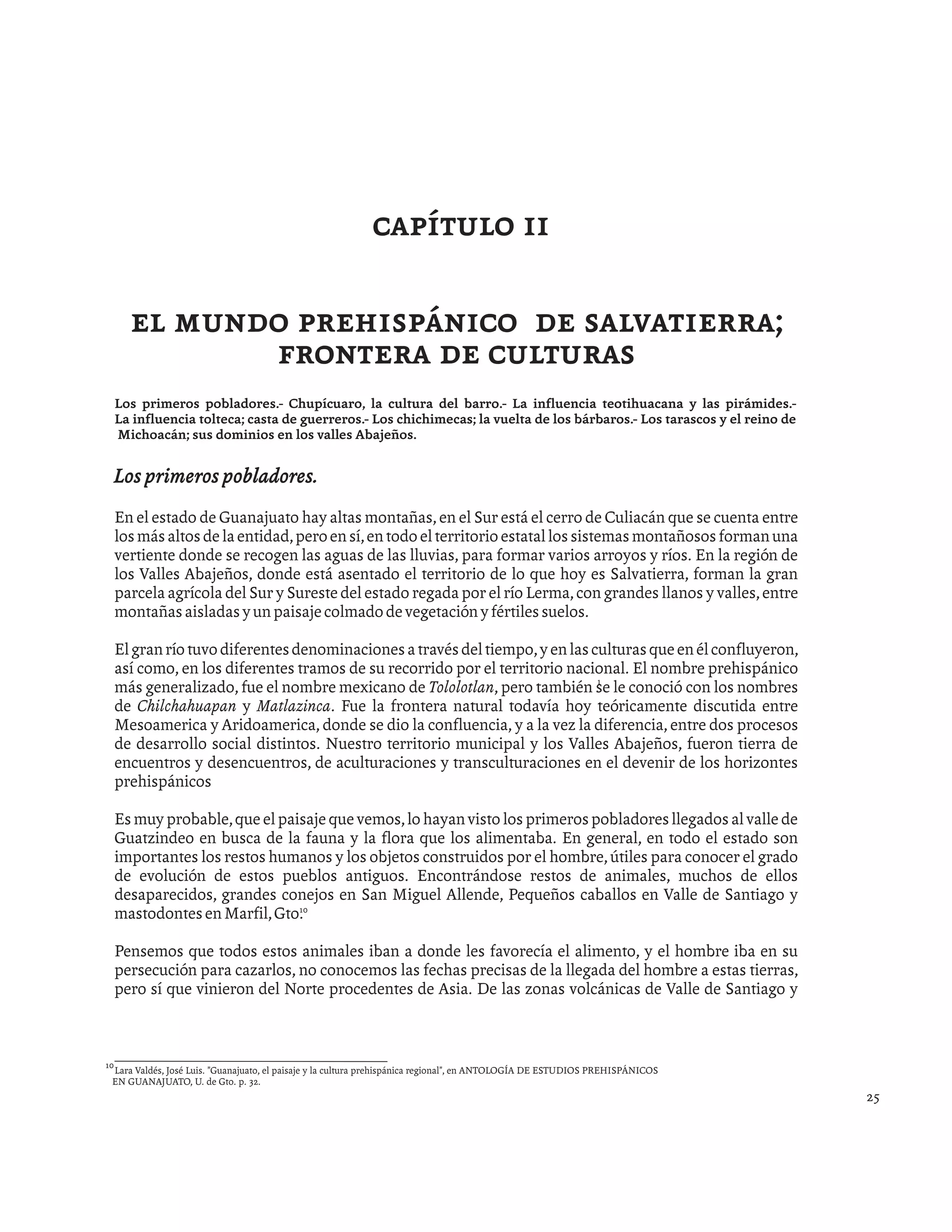 Historia de salvatierra