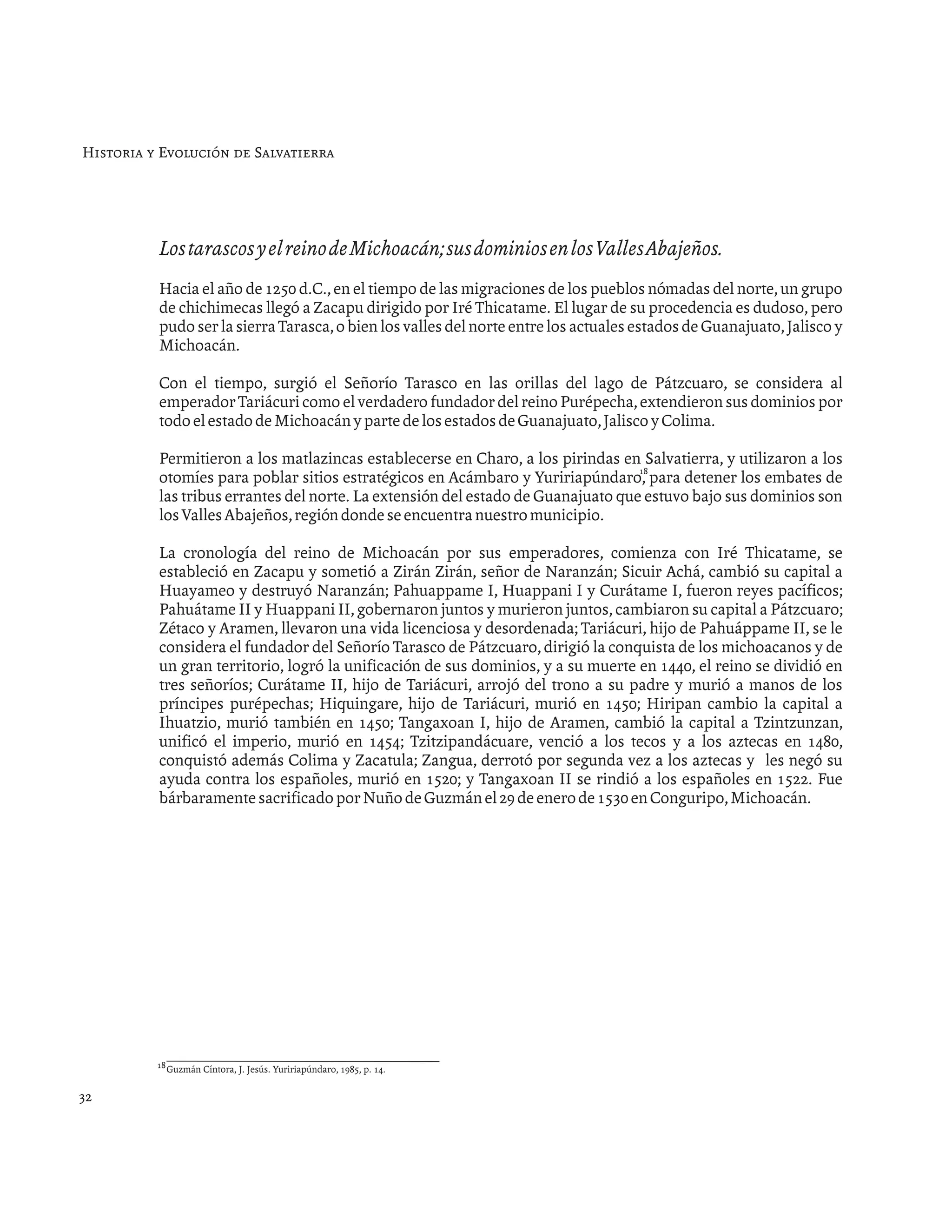 Historia de salvatierra