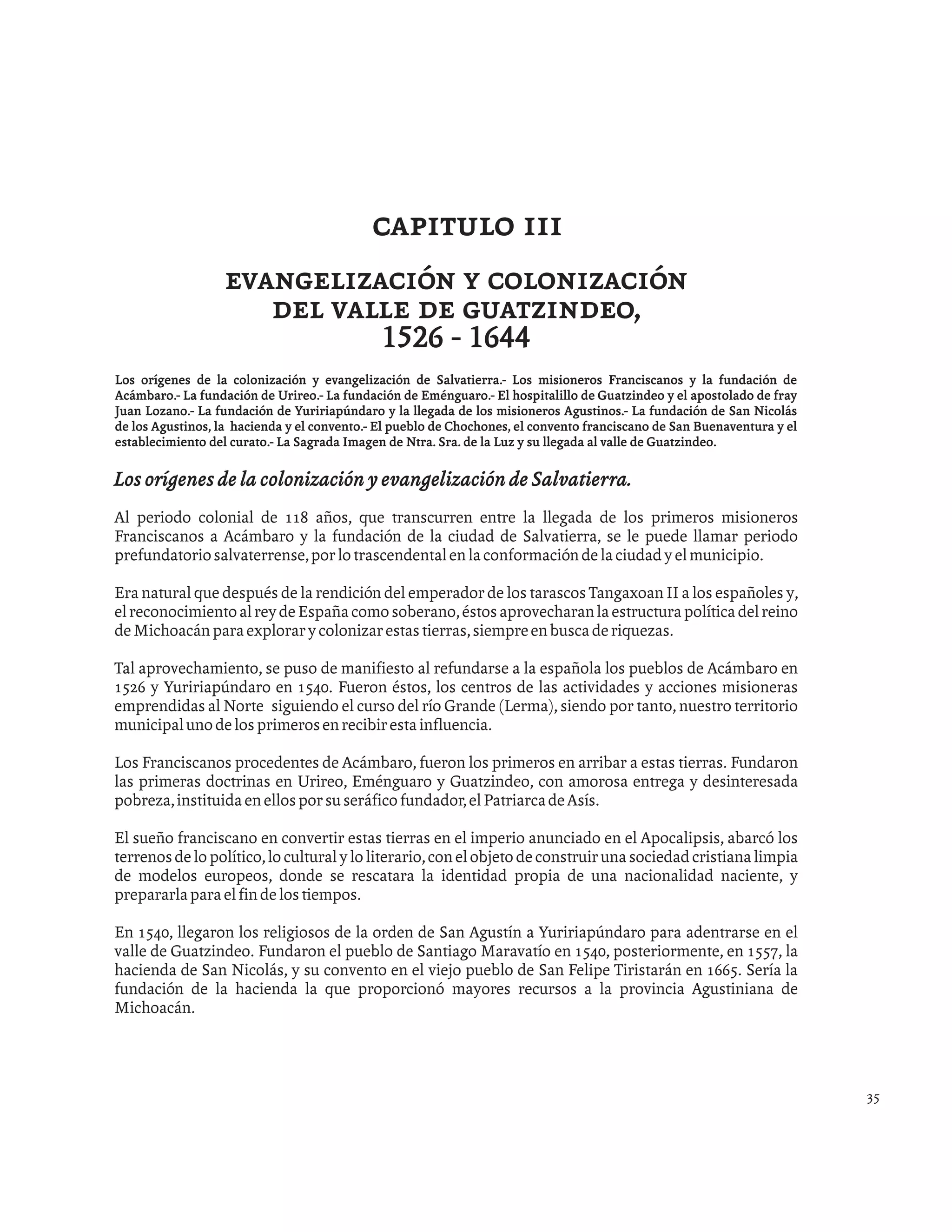 Historia de salvatierra