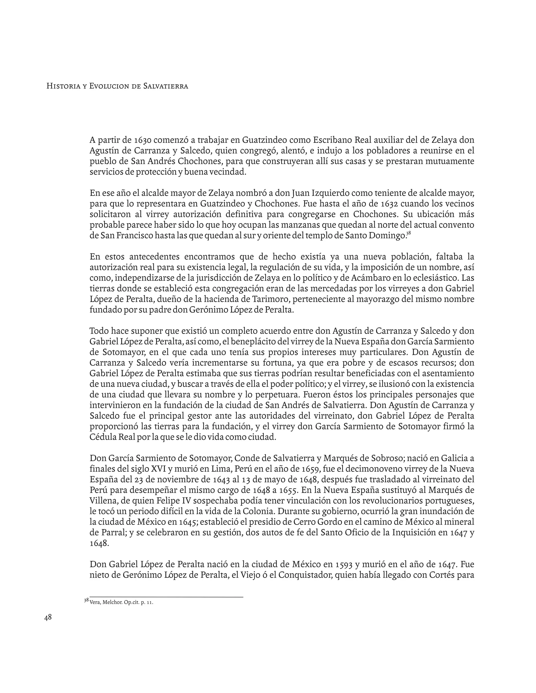 Historia de salvatierra