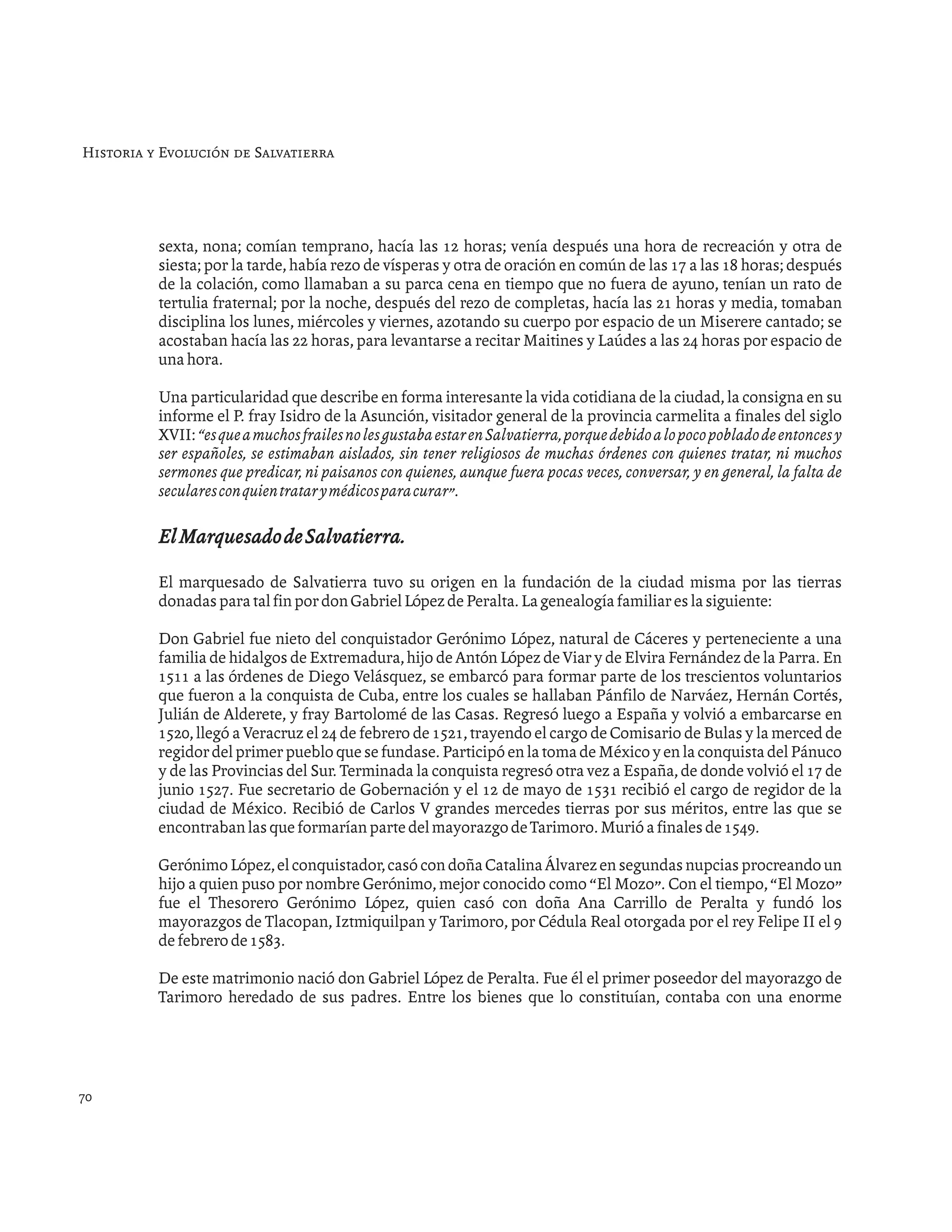 Historia de salvatierra