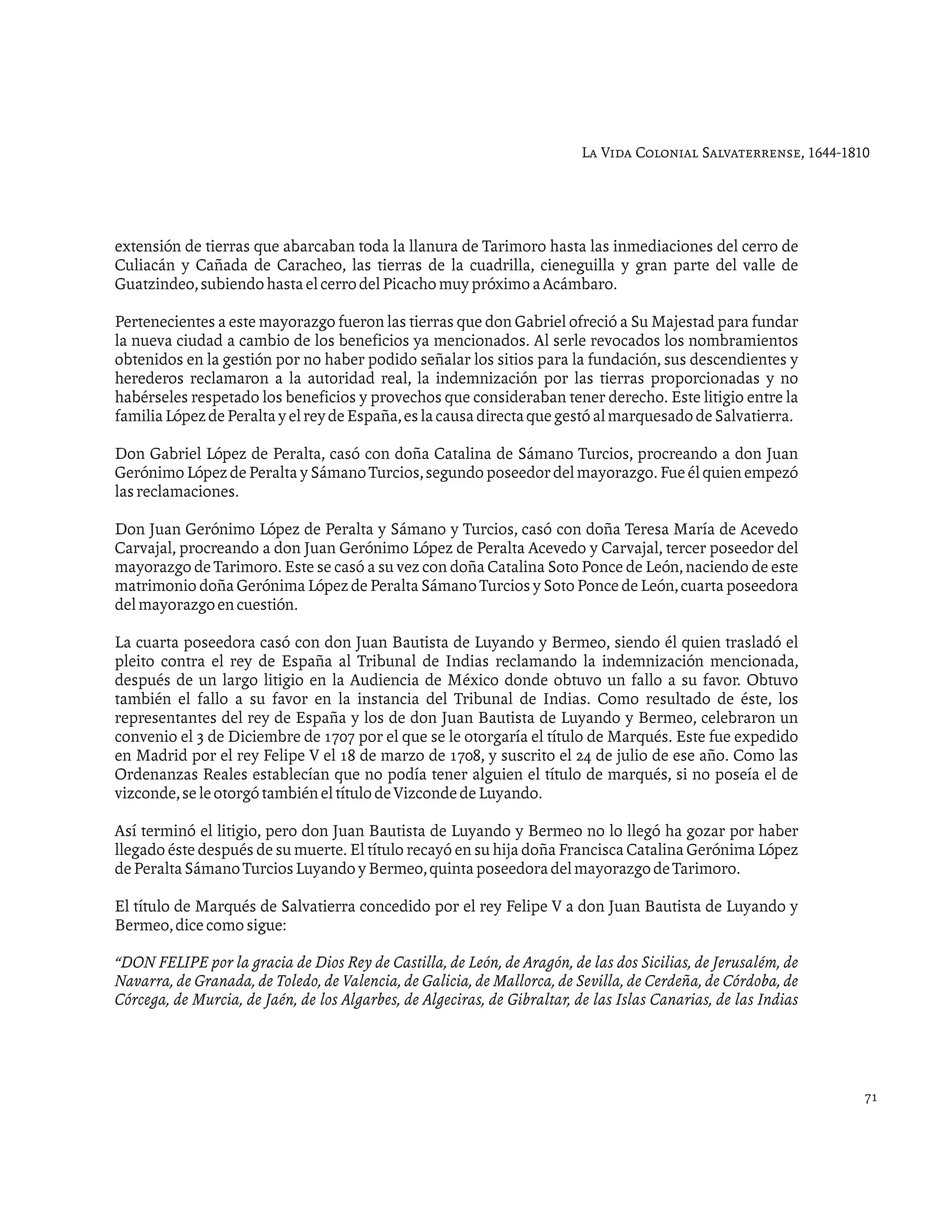 Historia de salvatierra