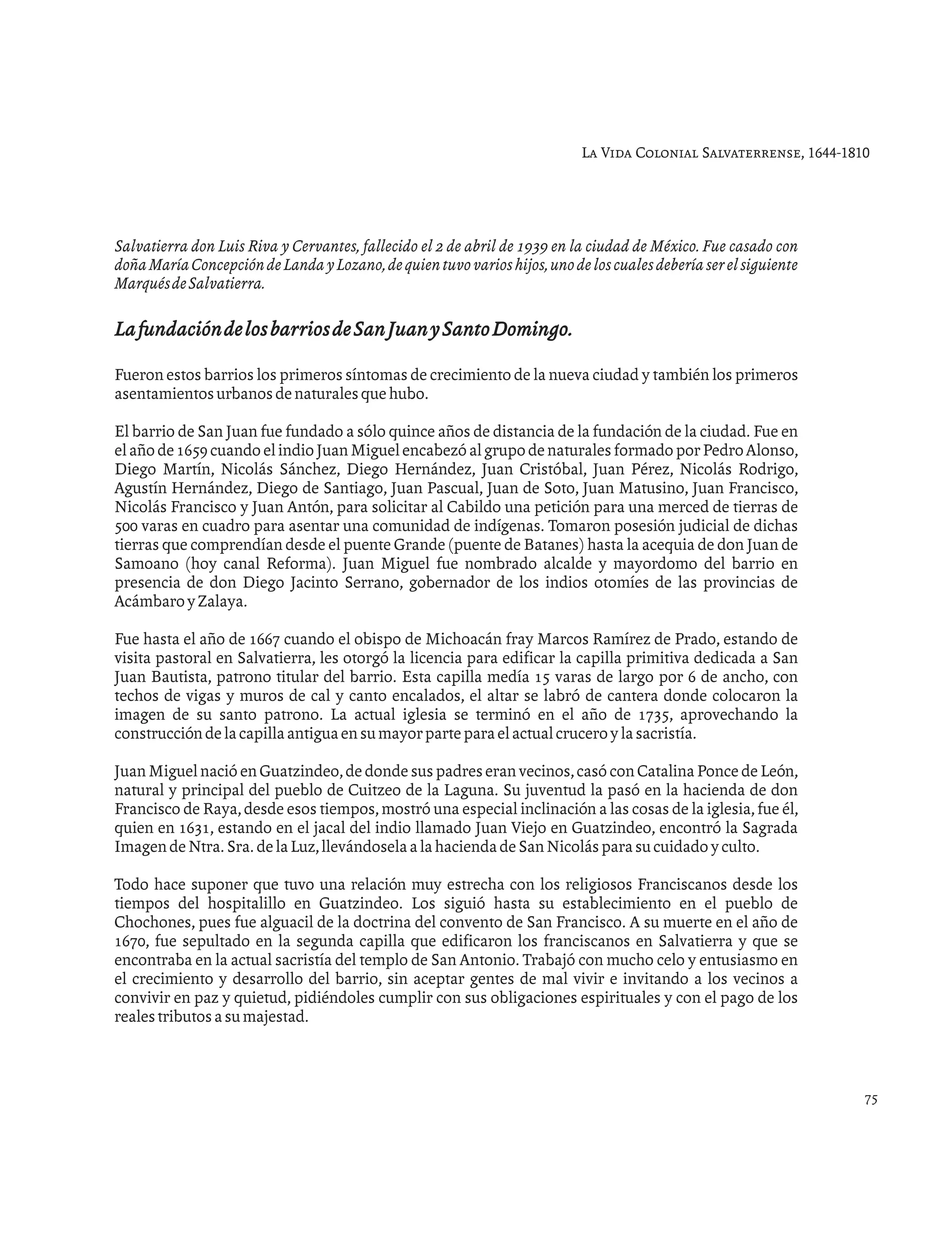 Historia de salvatierra