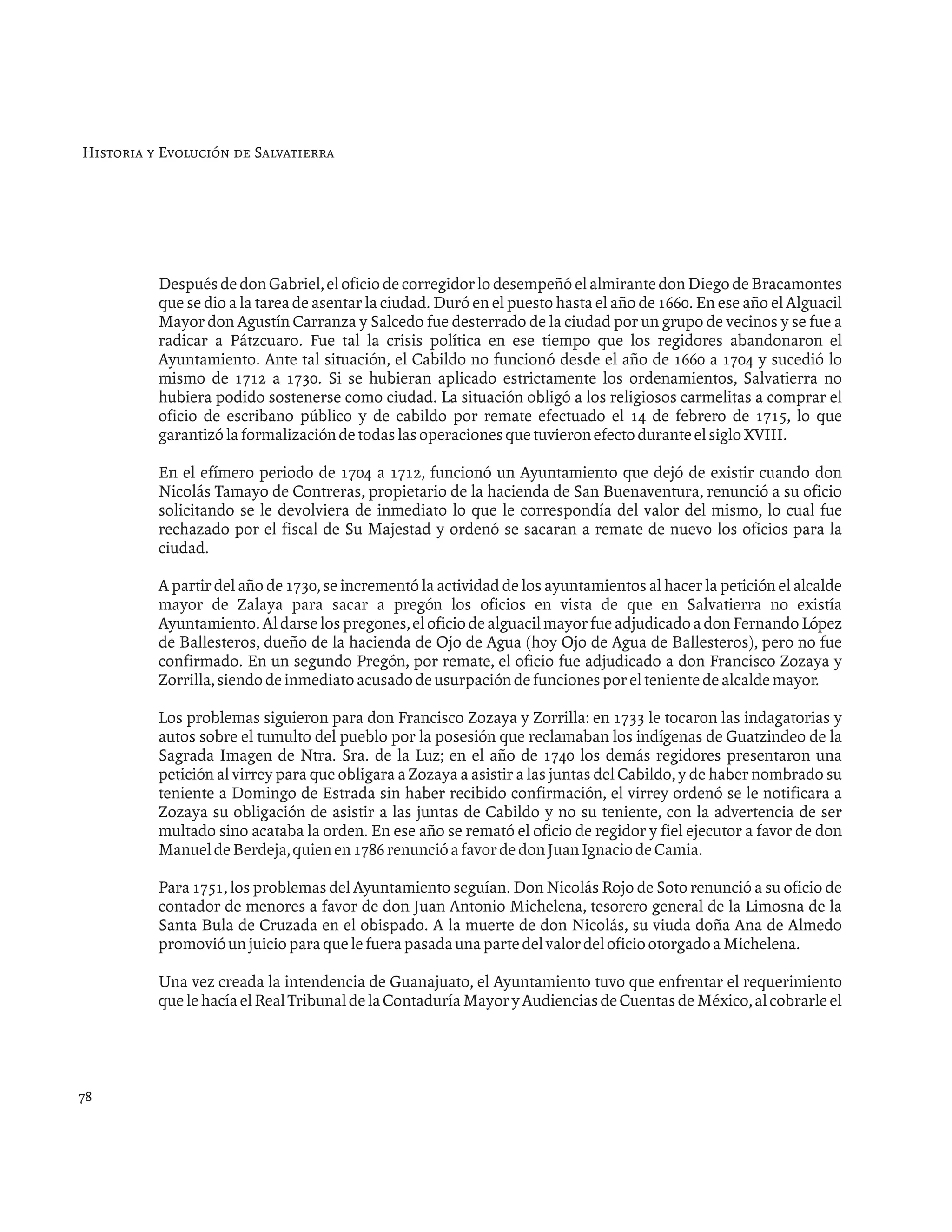 Historia de salvatierra