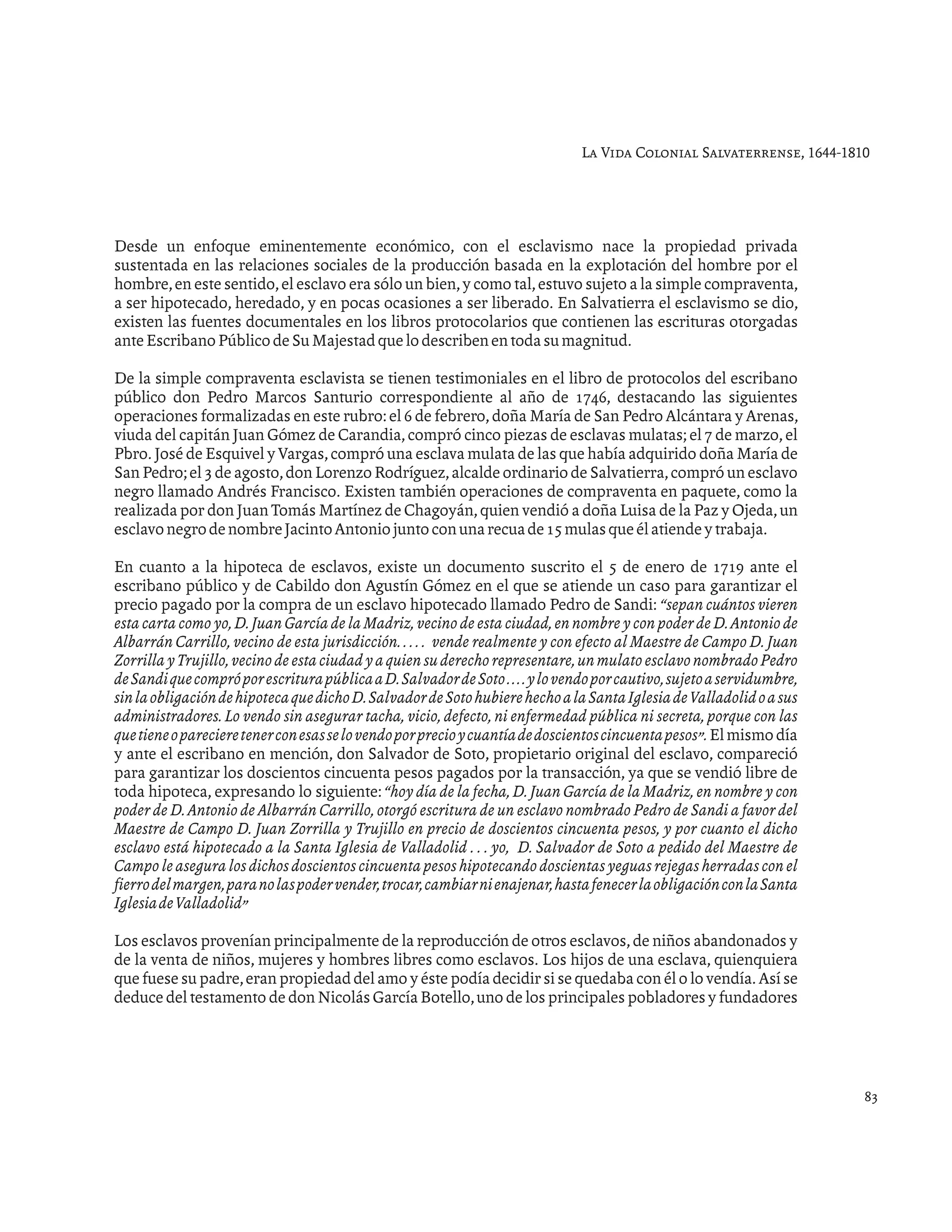 Historia de salvatierra