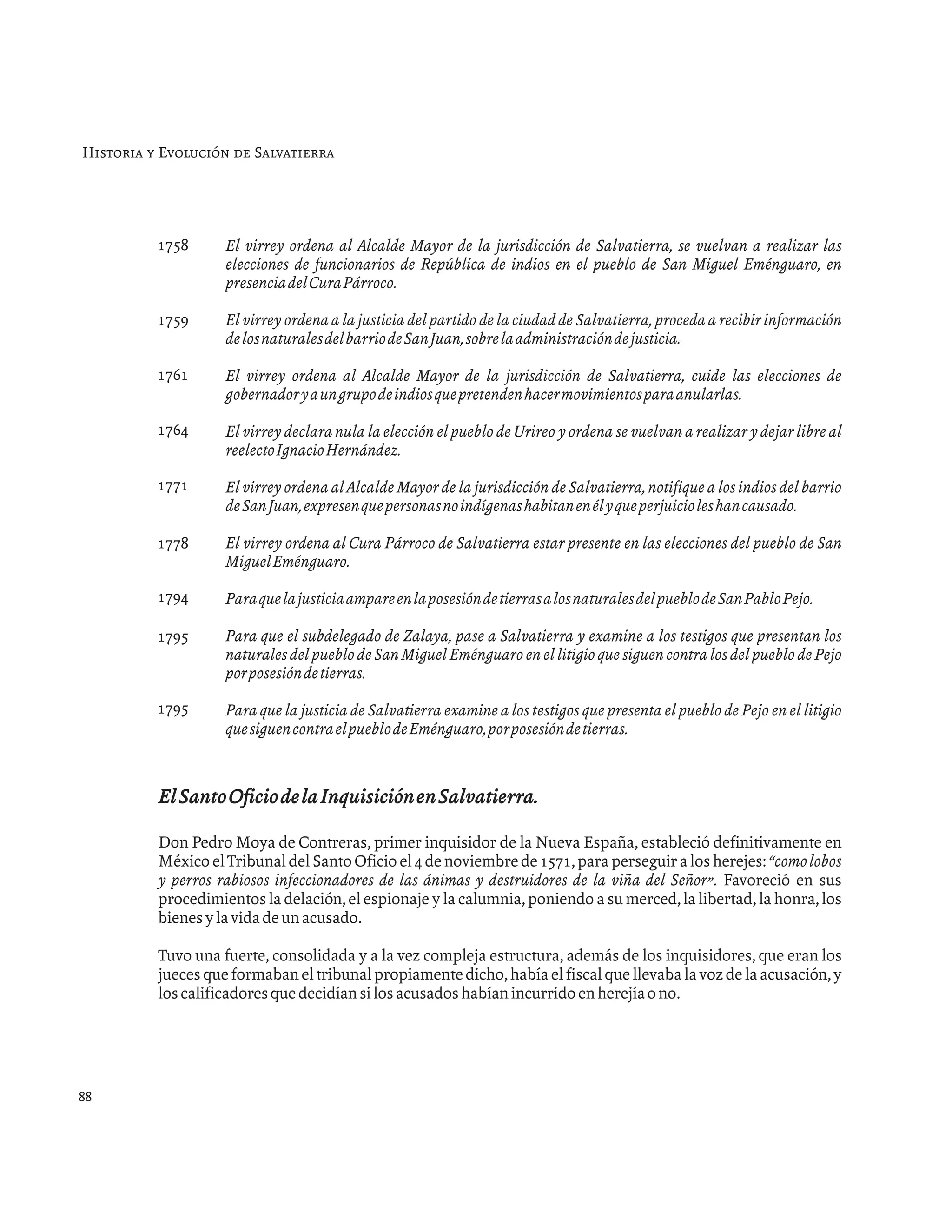 Historia de salvatierra