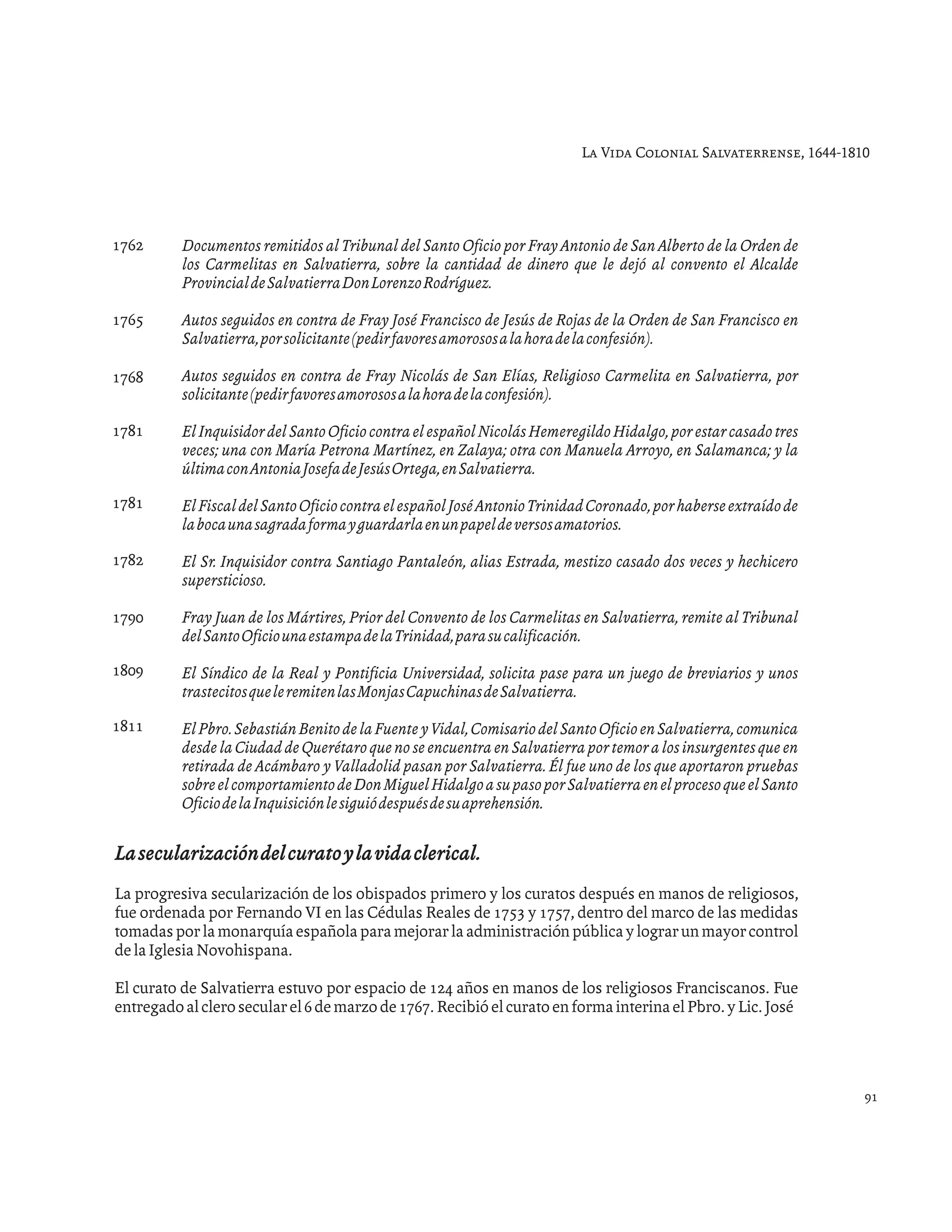 Historia de salvatierra