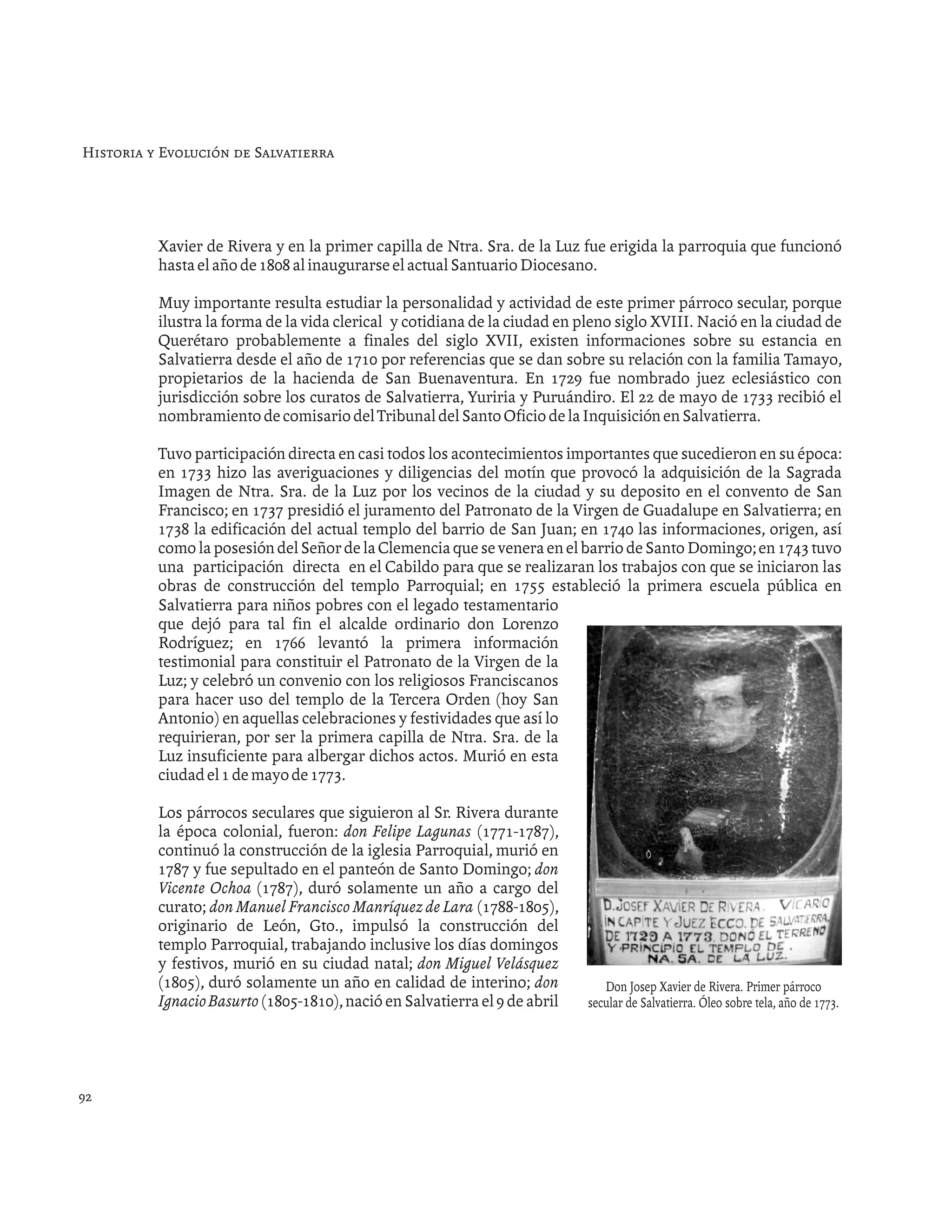 Historia de salvatierra