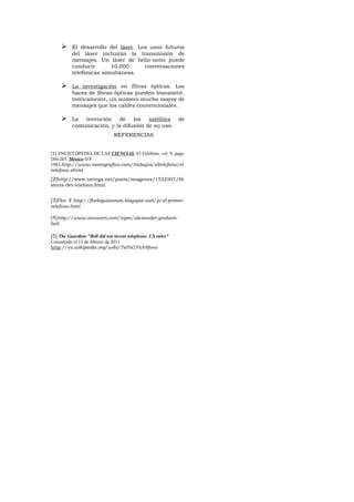 Historia de telefono
