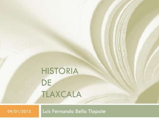Historia de tlaxcala