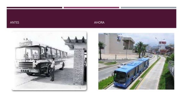 Historia de transporte de cali