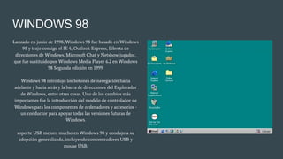 Win95 Netshow Historia de Windows | PPTX