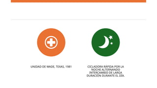 UNIDAD DE WADE, TEXAS, 1981 CICLADORA RÁPIDA POR LA
NOCHE ALTERNANDO
INTERCAMBIO DE LARGA
DURACIÓN DURANTE EL DÍA.
 