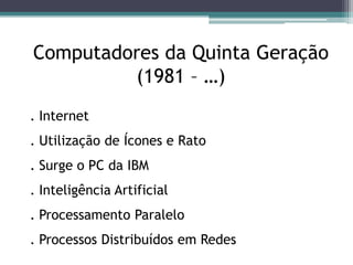 1968 - primeiro computador com circuito integrado