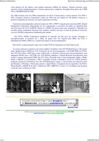 Historia Do Computador