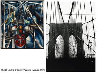 The Brooklyn Bridge by Walker Evans c.1929
 