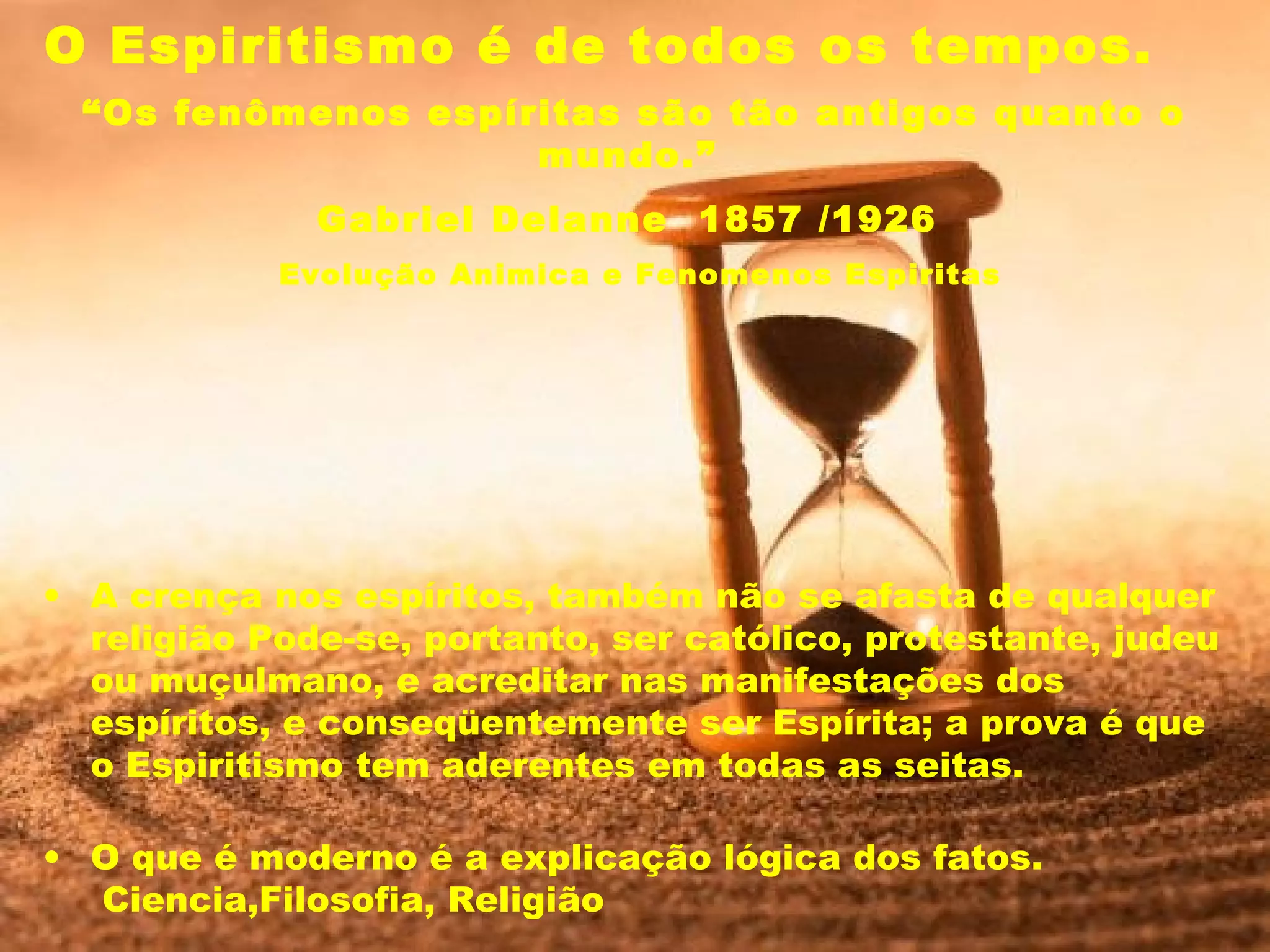 Historia do espiritismo | PPT