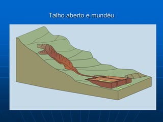 Talho aberto e mundéu
 