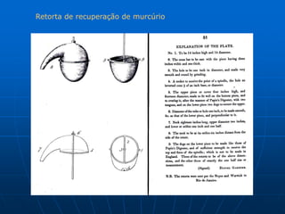 Retorta de recuperação de murcúrio
 