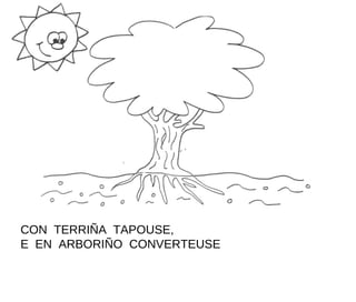 CON TERRIÑA TAPOUSE,
E EN ARBORIÑO CONVERTEUSE
 