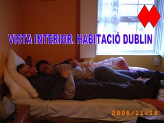 VISTA INTERIOR. HABITACIÓ DUBLIN 