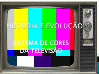 SISTEMA DE CORES
DA TELEVISÃO
1
 