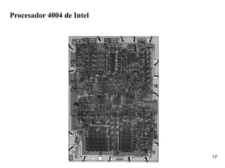 17
Procesador 4004 de Intel
 